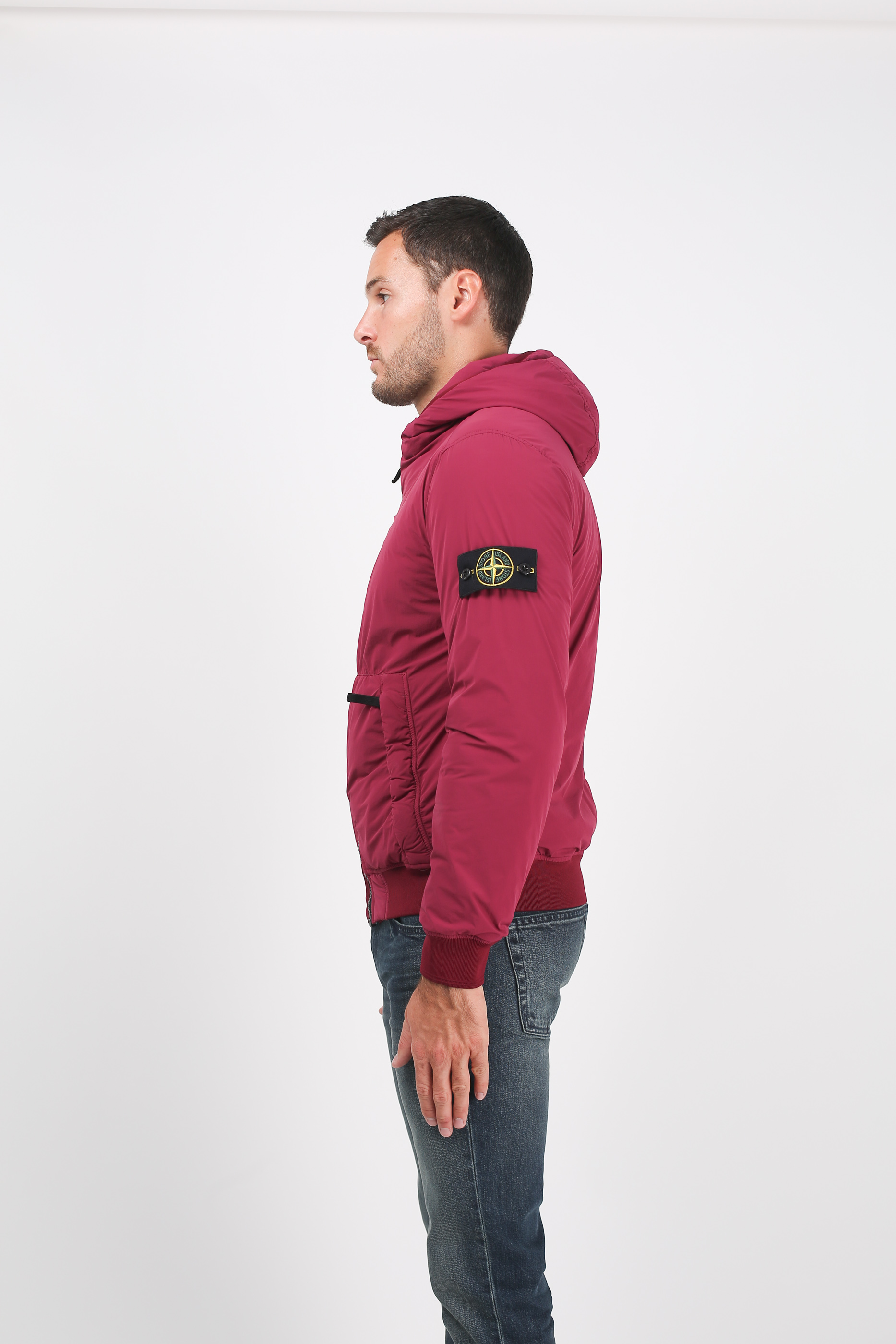 VESTE STONE ISLAND GRENAT 691543328-V0014