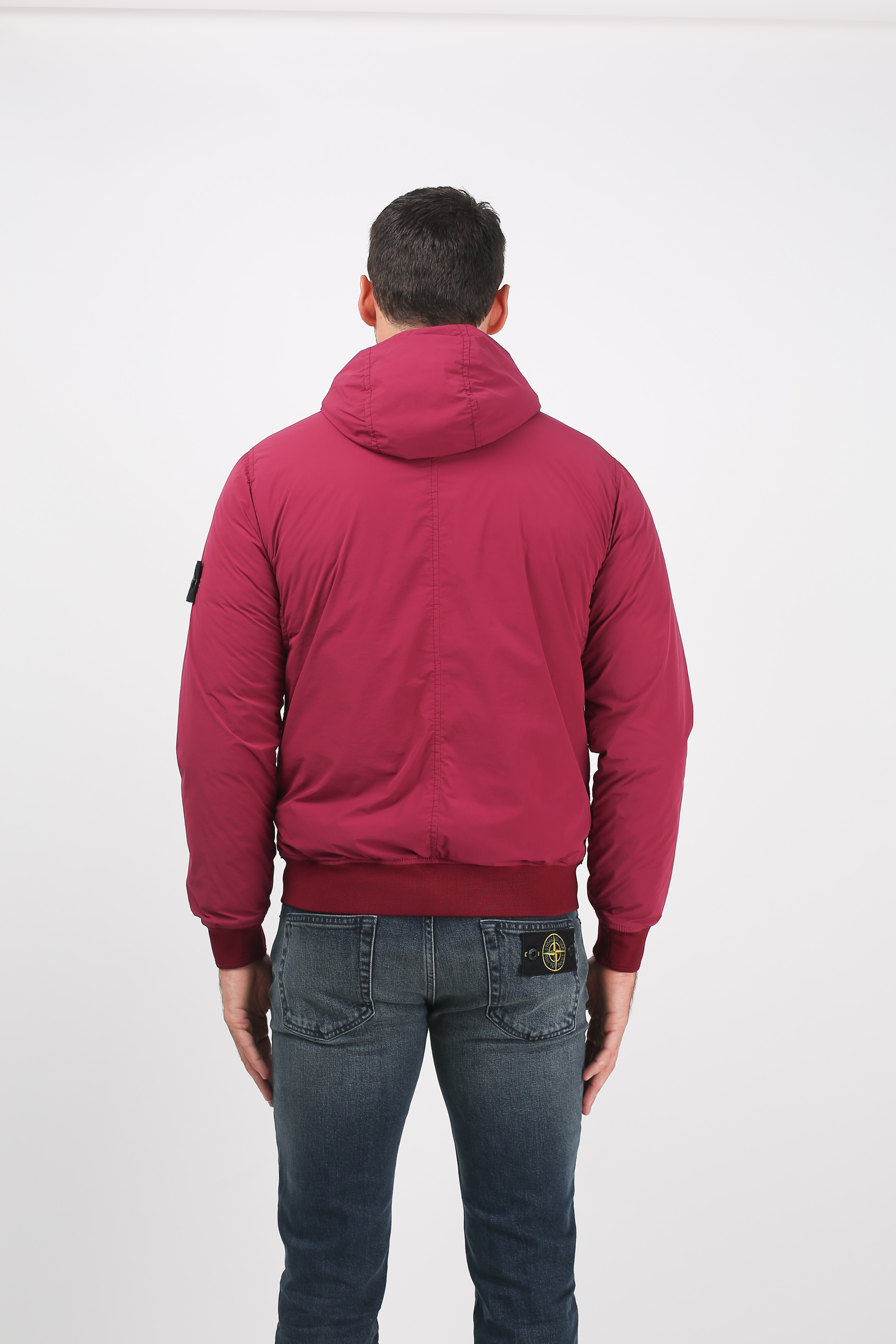 VESTE STONE ISLAND GRENAT 691543328-V0014