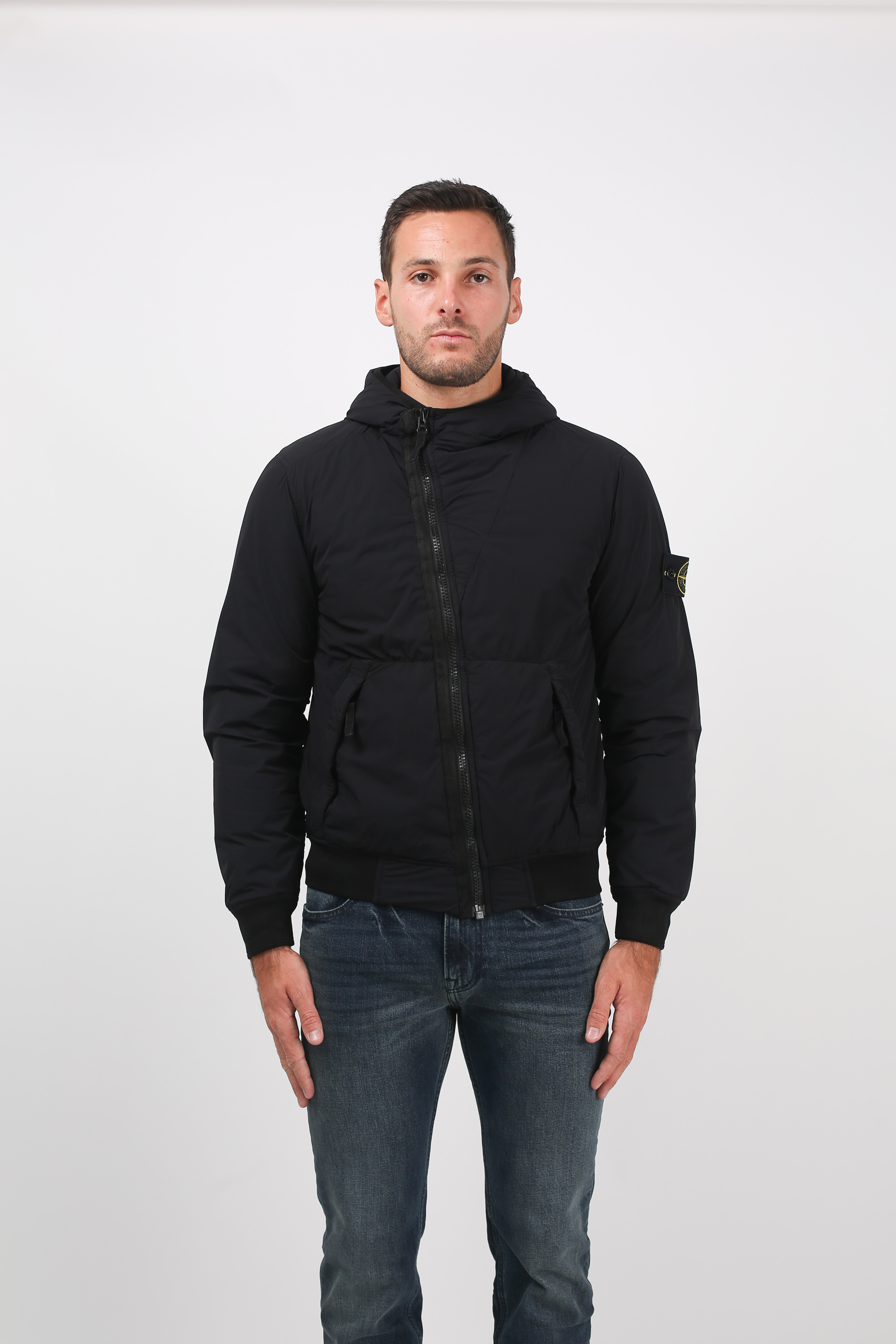 VESTE STONE ISLAND NOIR 691543328-V0029