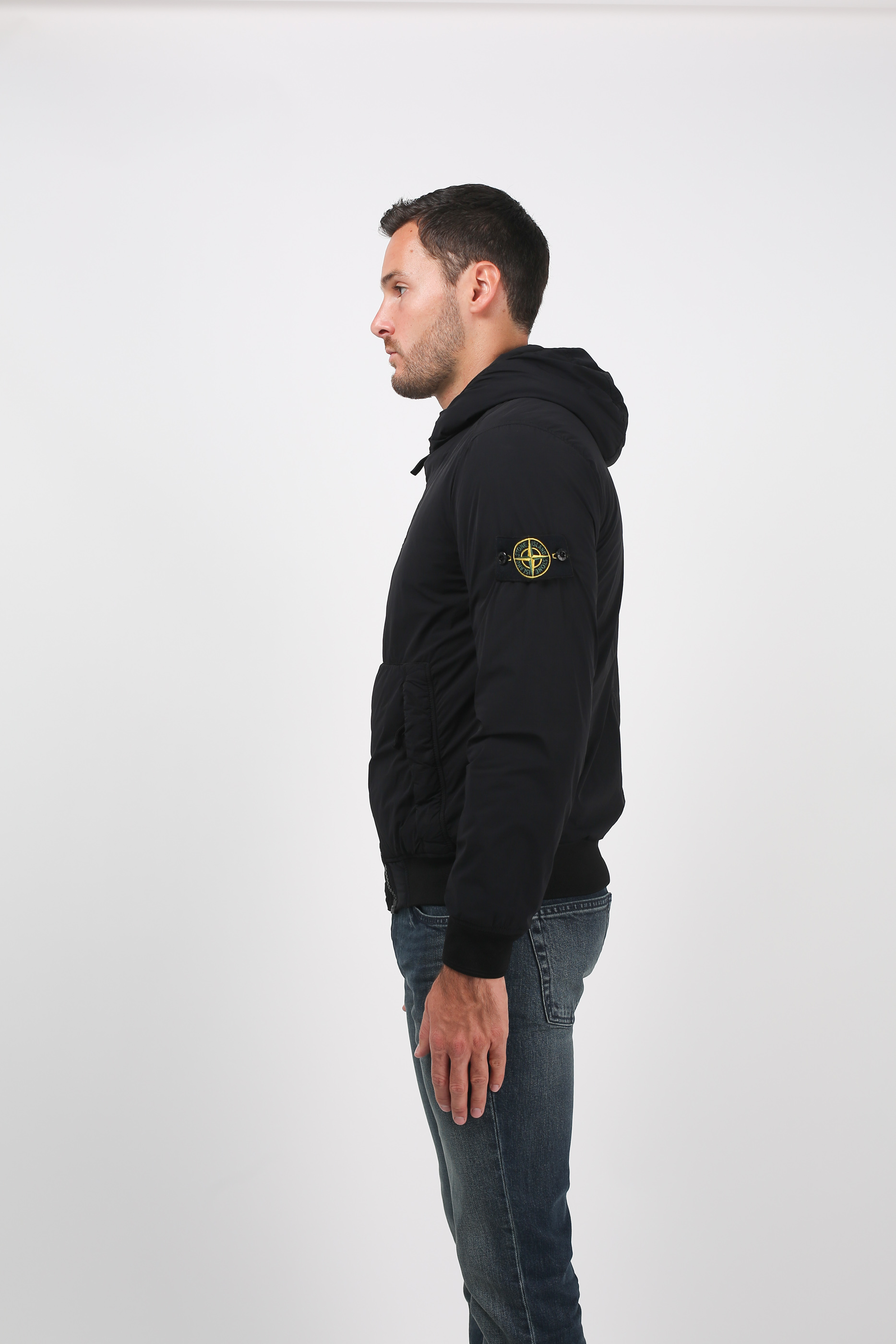 VESTE STONE ISLAND NOIR 691543328-V0029