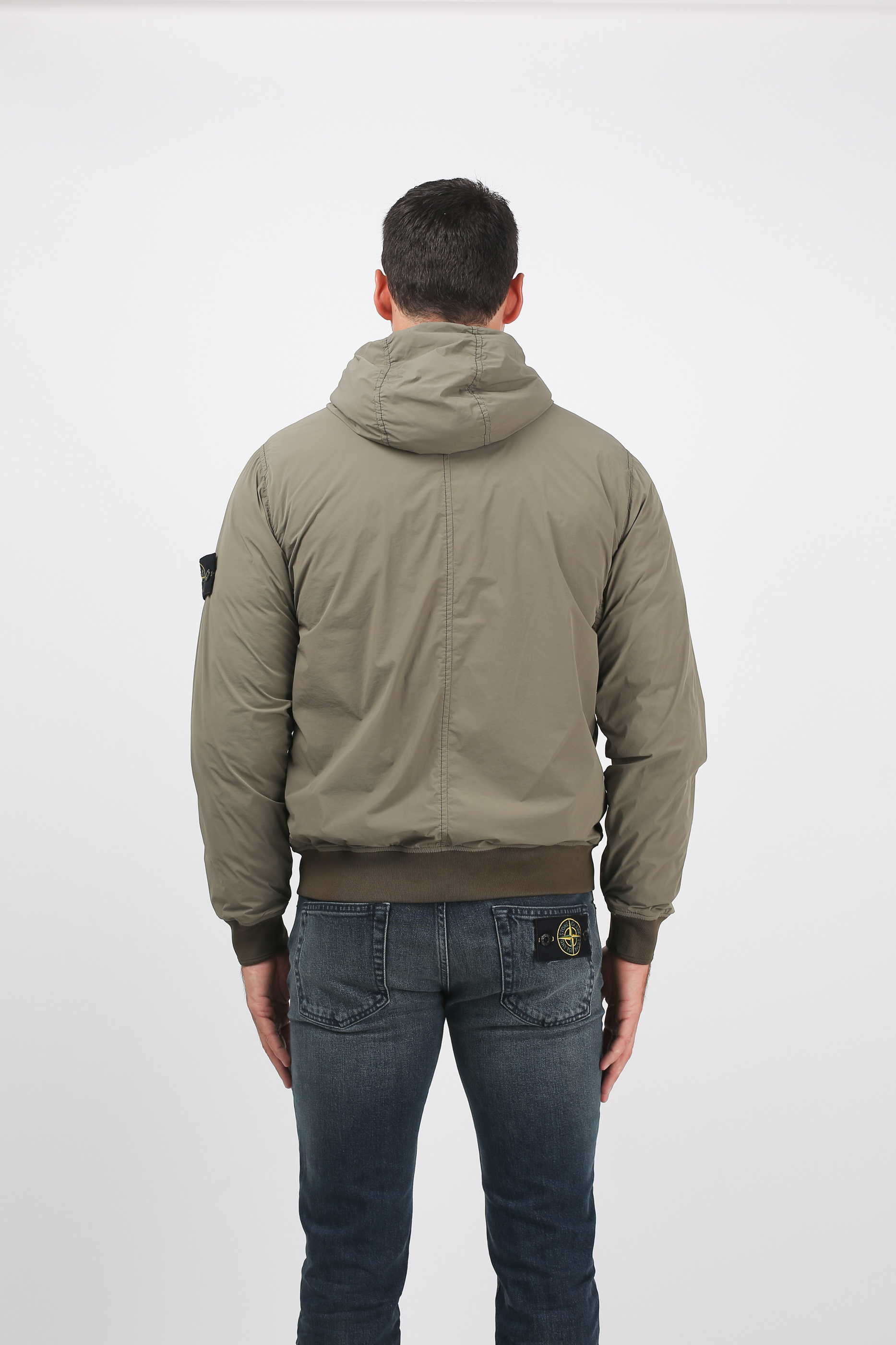 VESTE STONE ISLAND VERT OLIVE 691543328-V0058