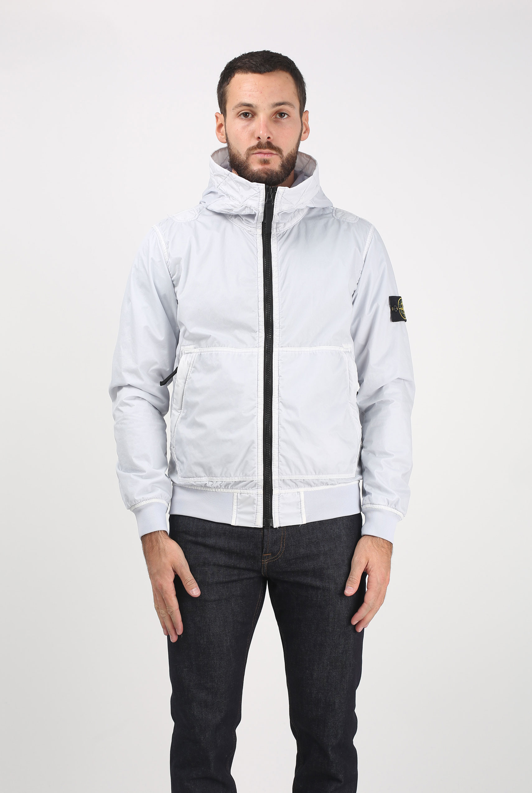 BLOUSON STONE ISLAND BLANC 691544435-V0003