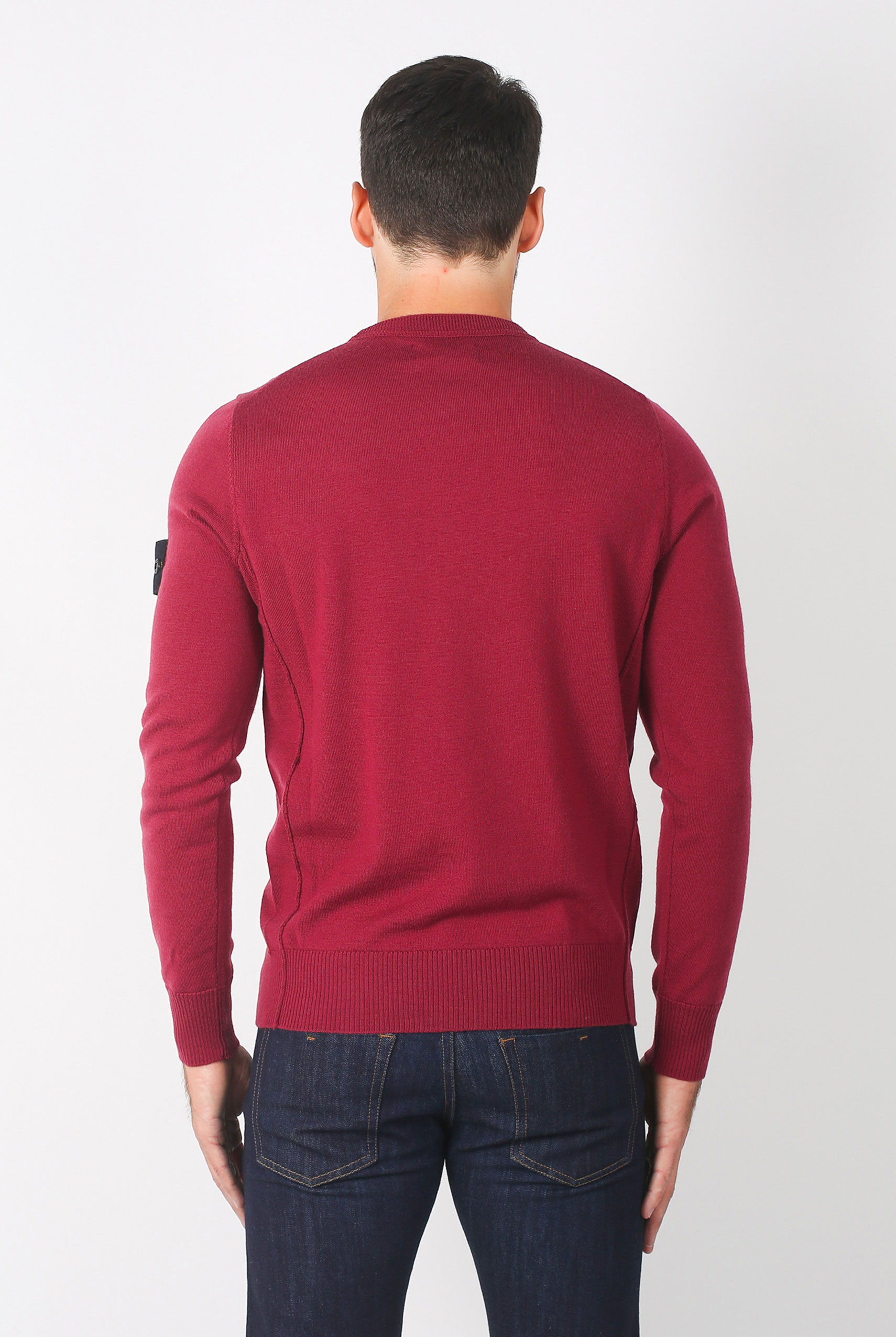 PULL STONE ISLAND GRENAT 6915524C4-V0014