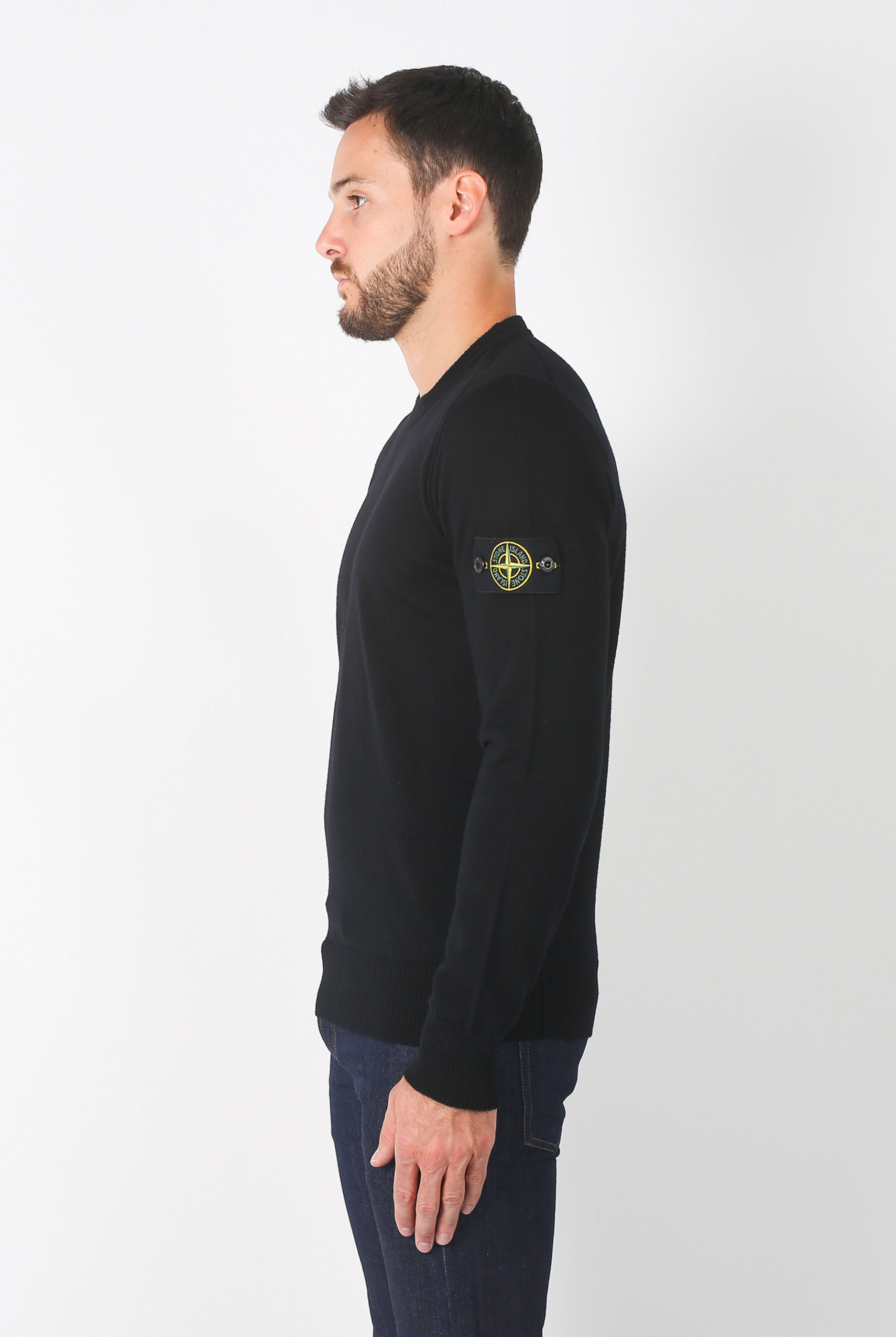 PULL STONE ISLAND NOIR 6915524C4-V0029