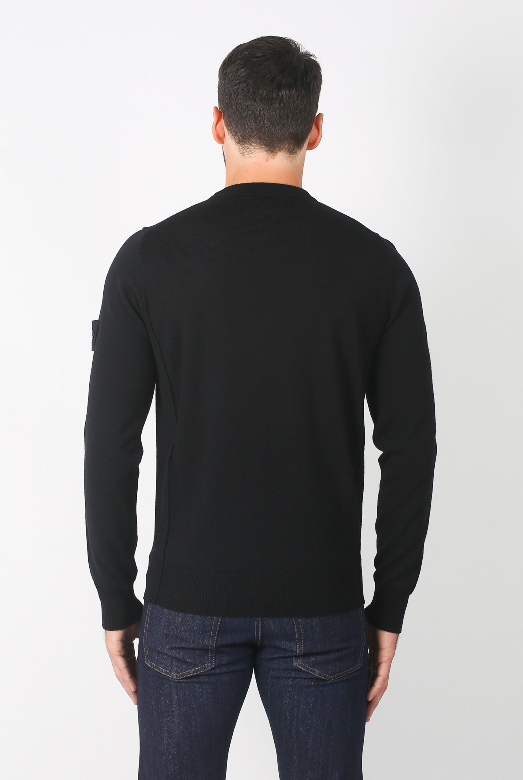 PULL STONE ISLAND NOIR 6915524C4-V0029