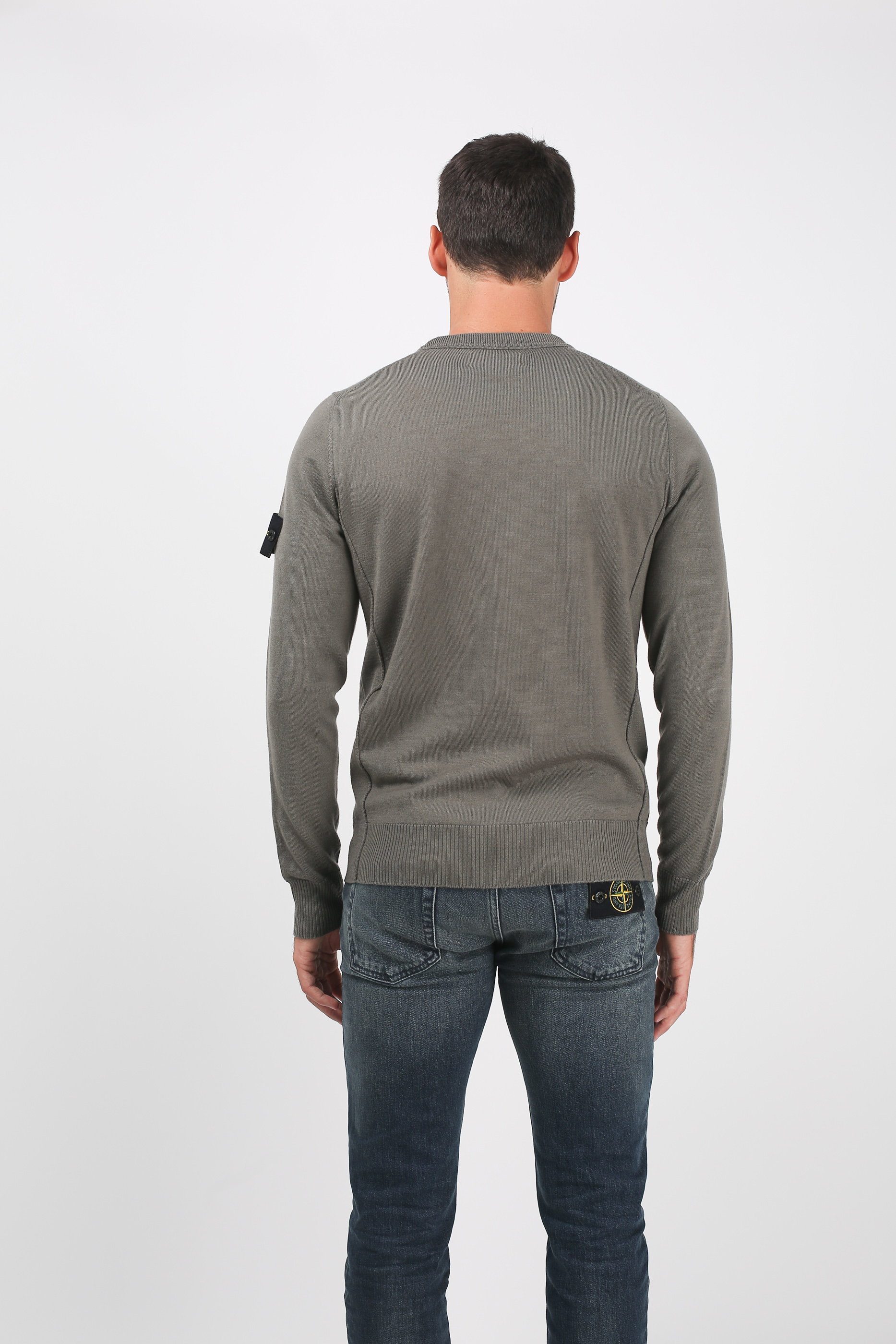 PULL STONE ISLAND VERT OLIVE 6915524C4-V0058