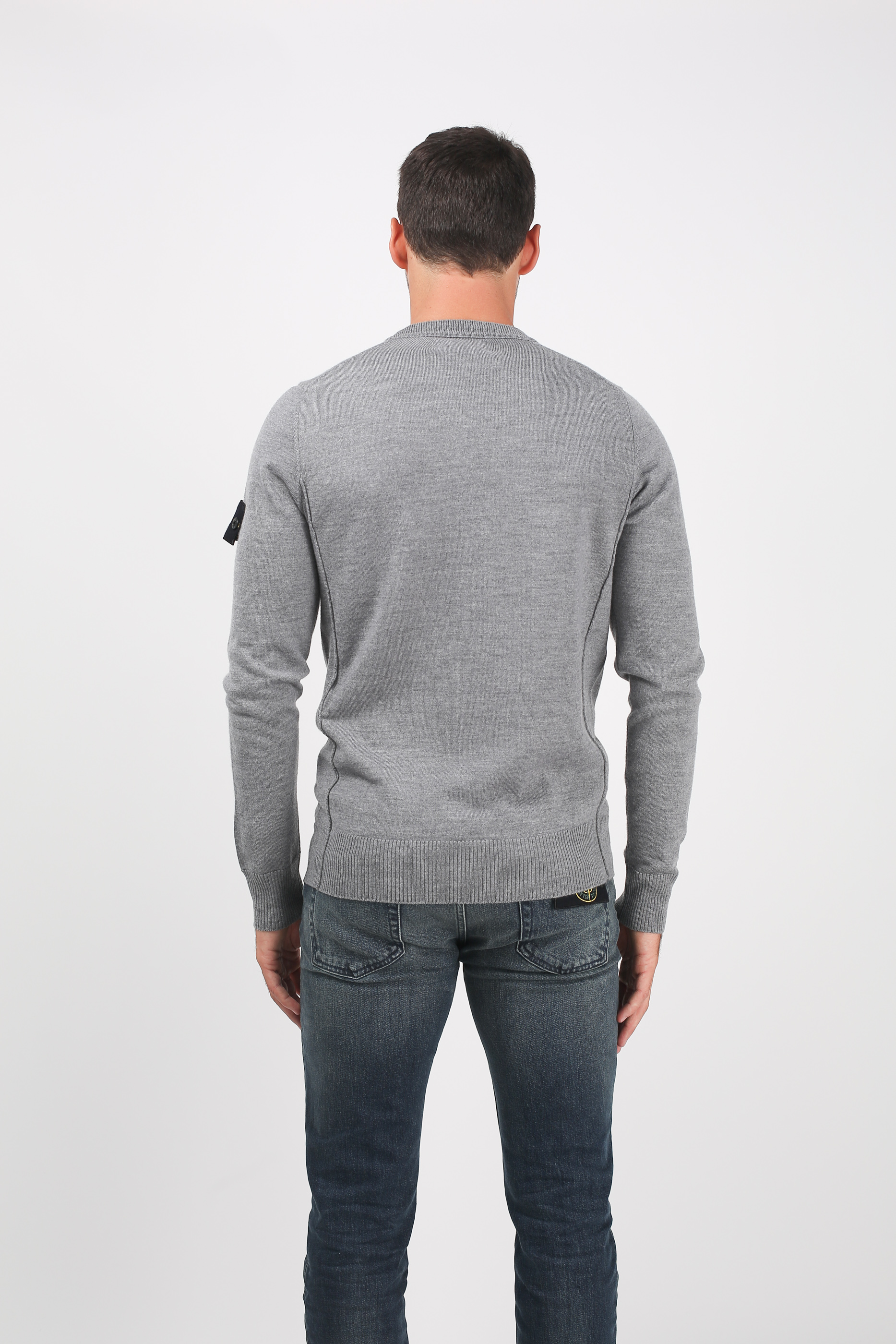 PULL STONE ISLAND GRIS 6915524C4-V0061