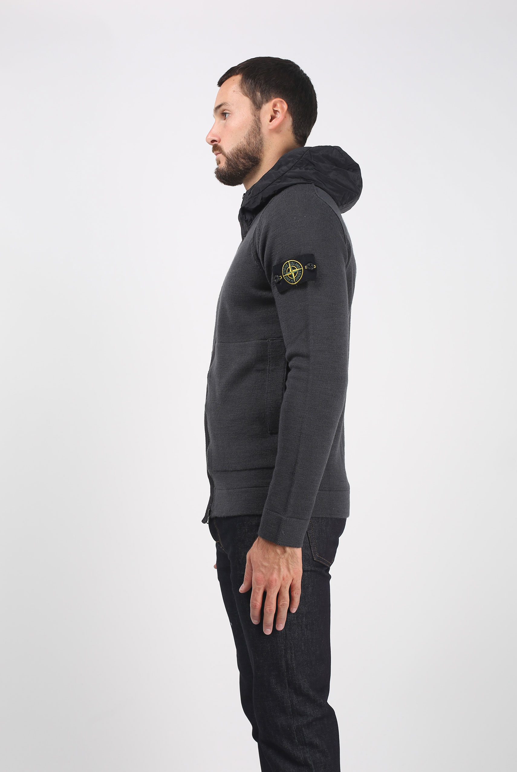 GILET STONE ISLAND ANTHRACITE 6915530D7-V0065