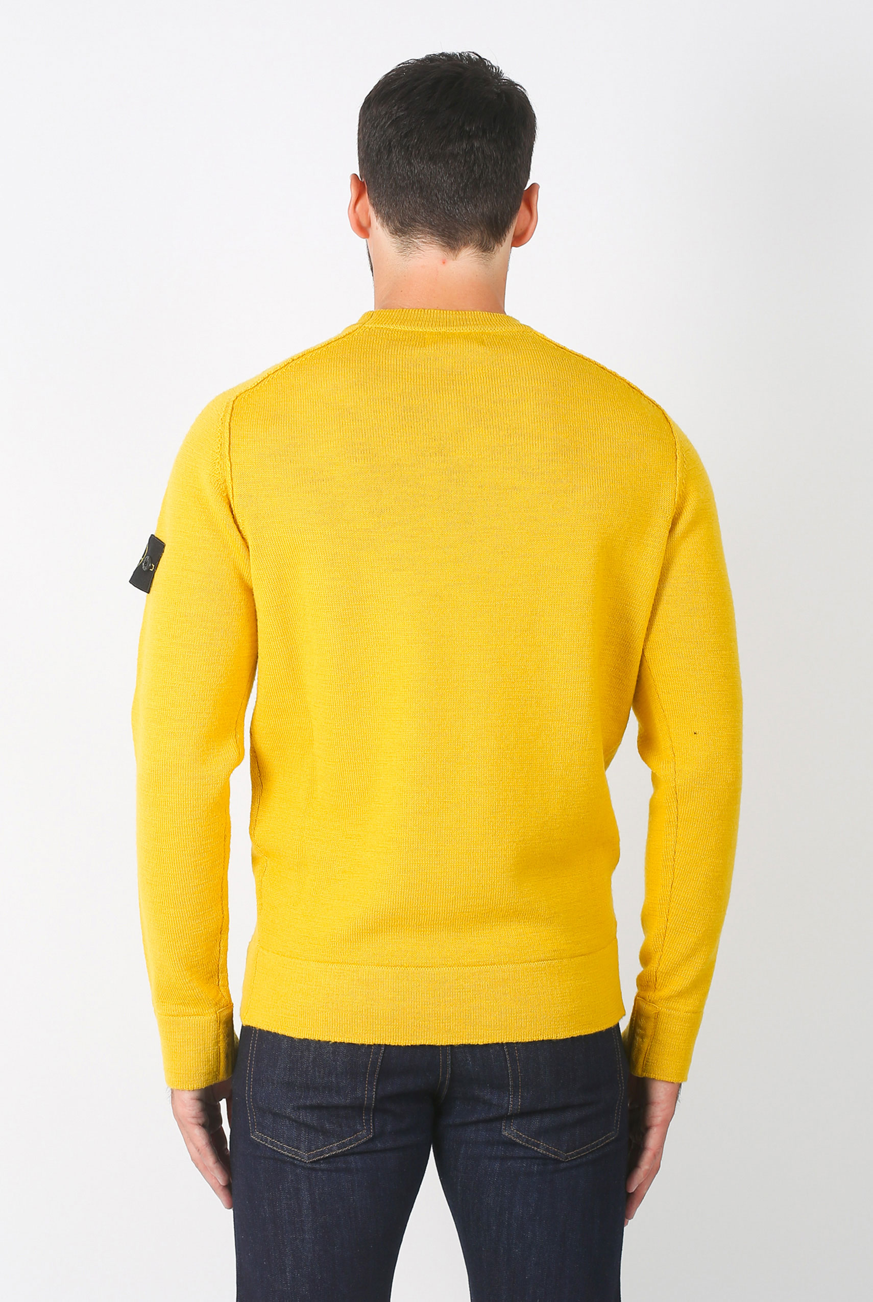 PULL STONE ISLAND MOUTARDE 6915531D7-V0034