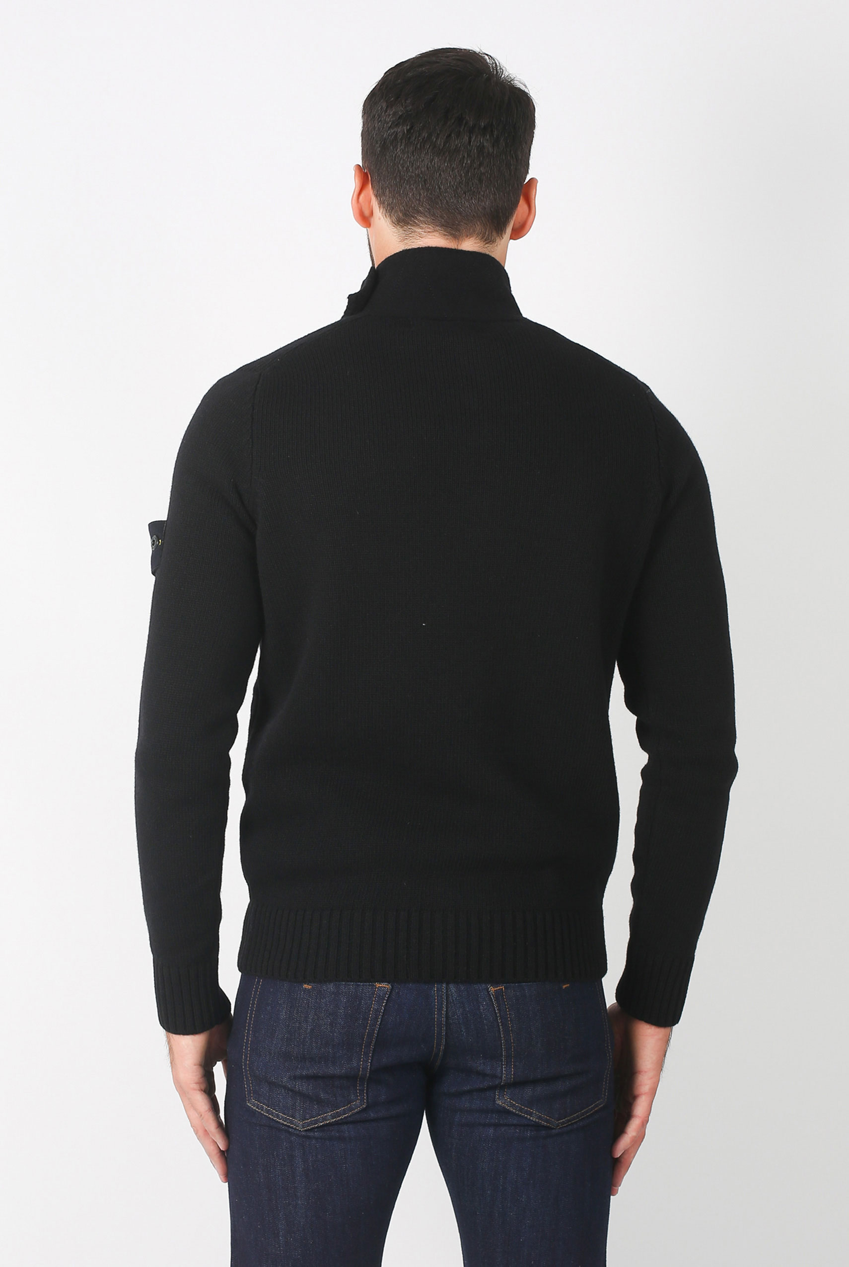 GILET STONE ISLAND NOIR 6915564A3-V0029