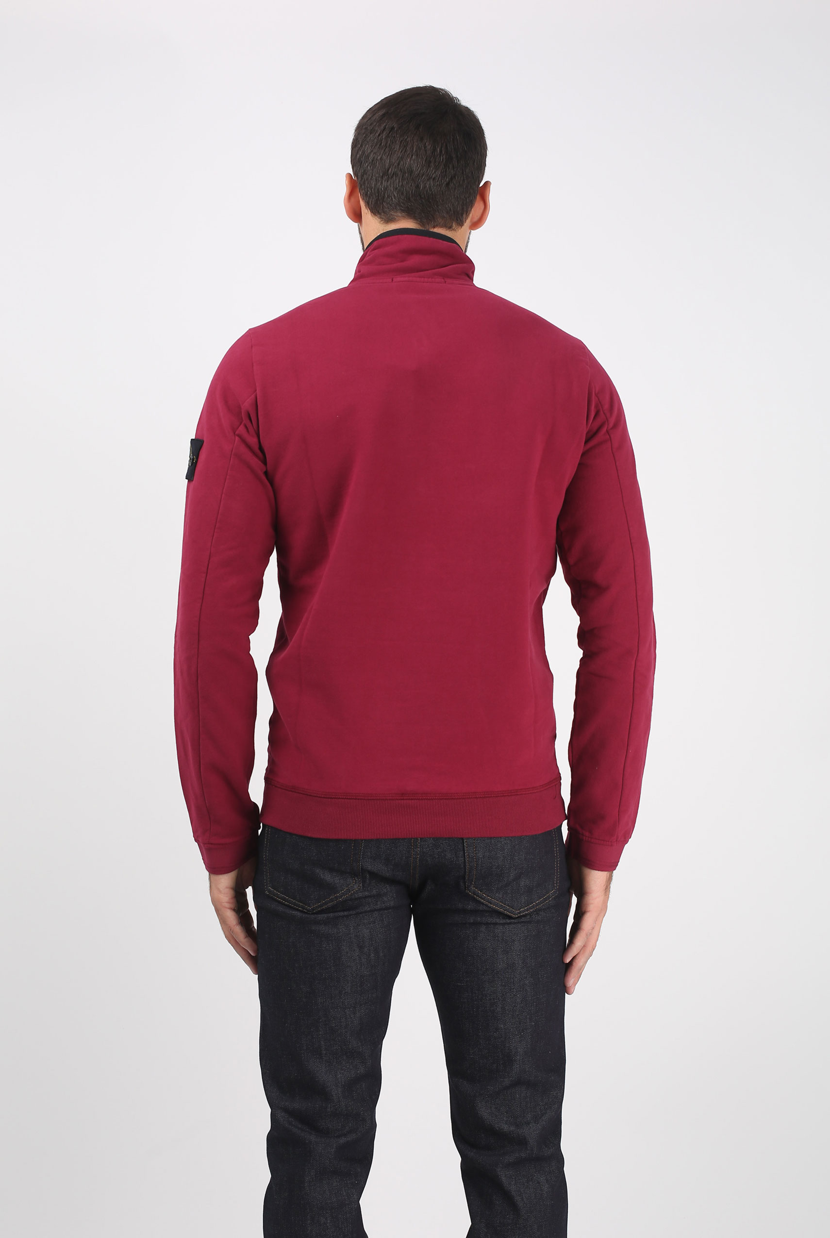 SWEAT STONE ISLAND GRENAT 691562138-V0014