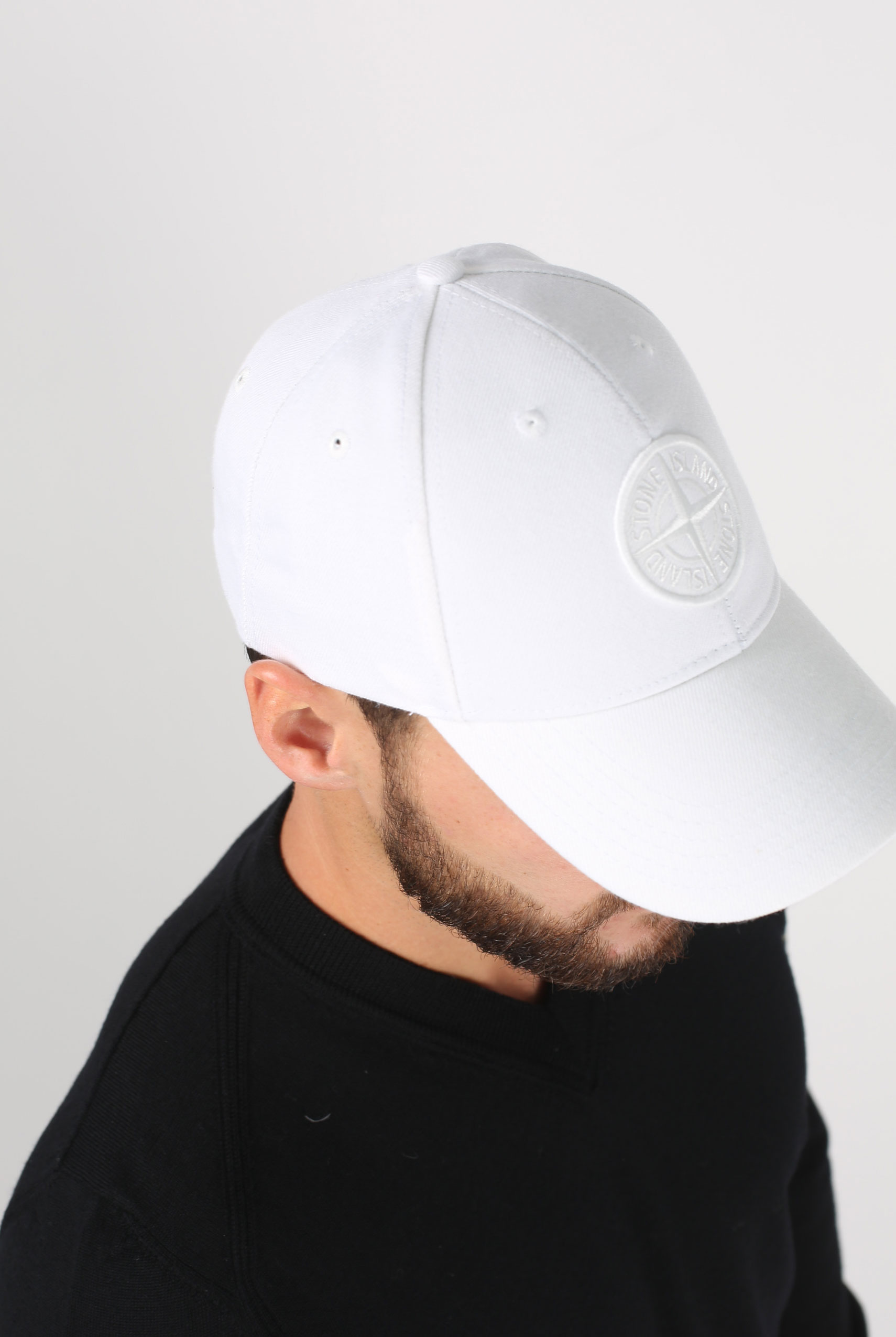 CASQUETTE STONE ISLAND BLANCHE 691599175-V0001