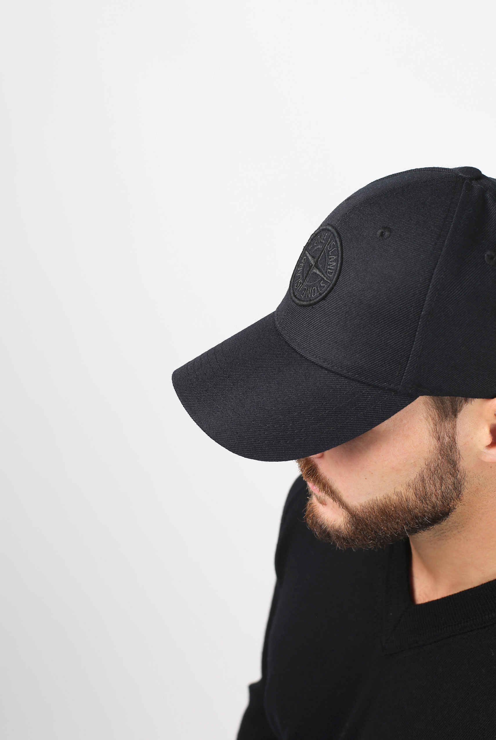 CASQUETTE STONE ISLAND NOIR 691599175-V0029
