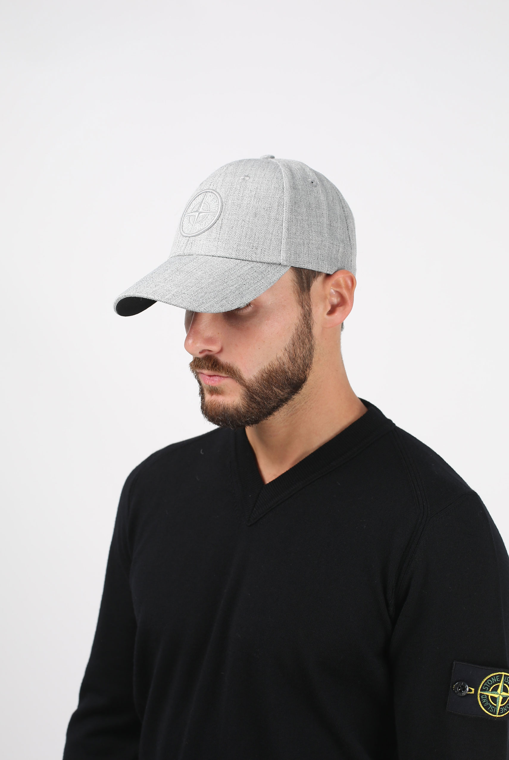 CASQUETTE STONE ISLAND GRISE 691599175-V1064
