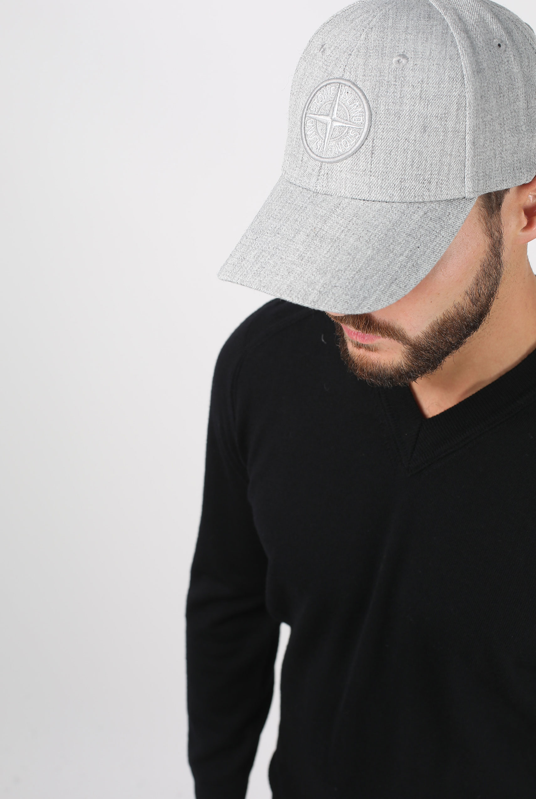 CASQUETTE STONE ISLAND GRISE 691599175-V1064