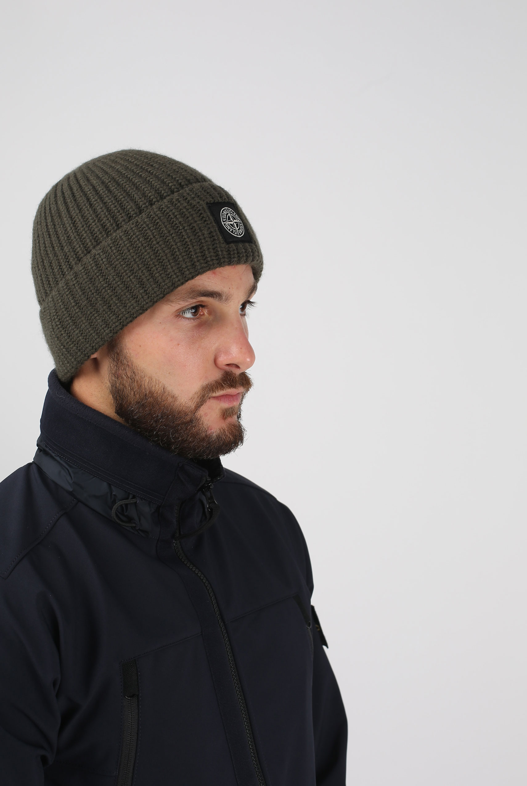 BONNET STONE ISLAND KAKI 6915N10B5-V0058