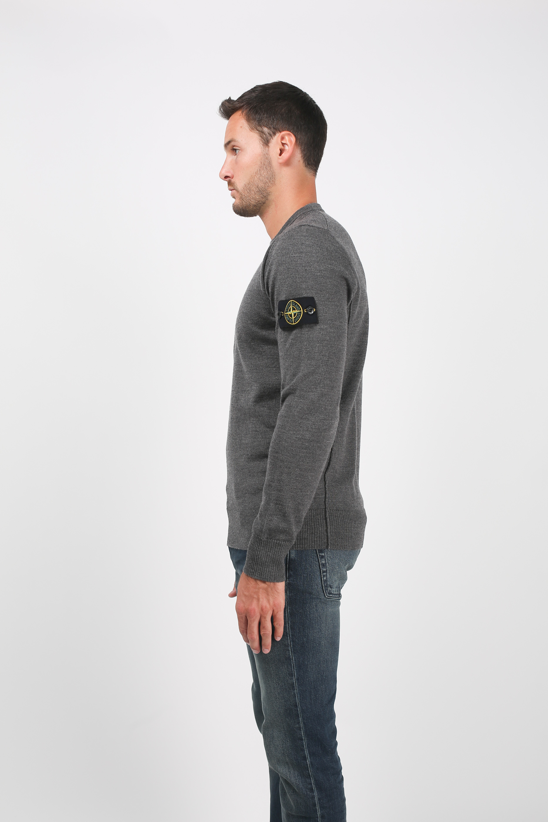 PULL STONE ISLAND ANTHRACITE 6915524C4-V0067