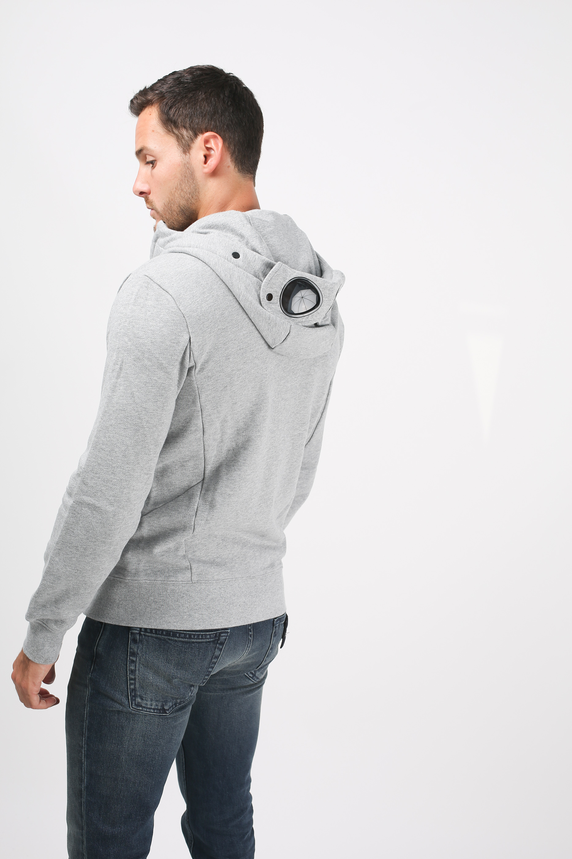 GILET C.P. COMPANY GRIS S072A 5086W-M93