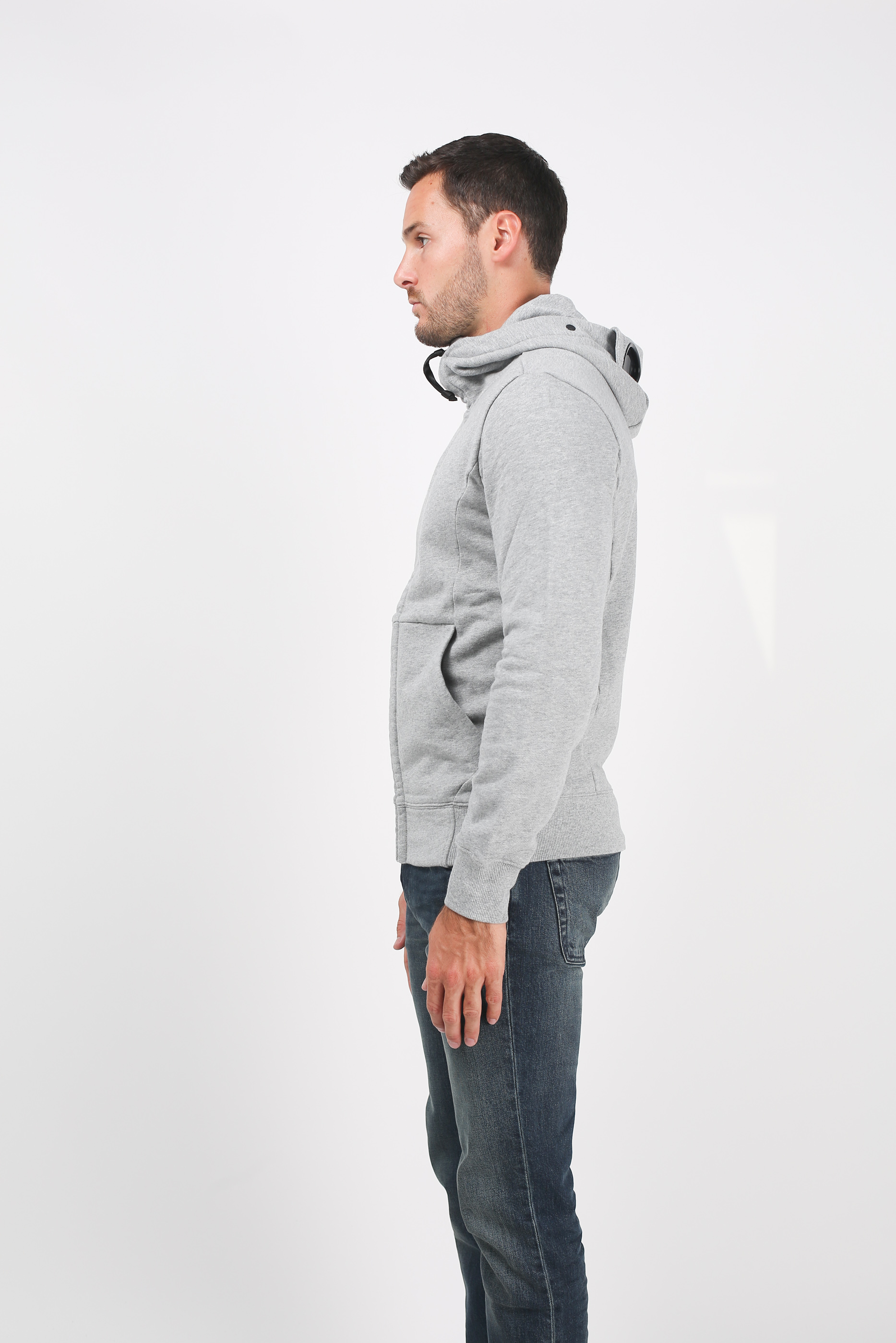 GILET C.P. COMPANY GRIS S072A 5086W-M93