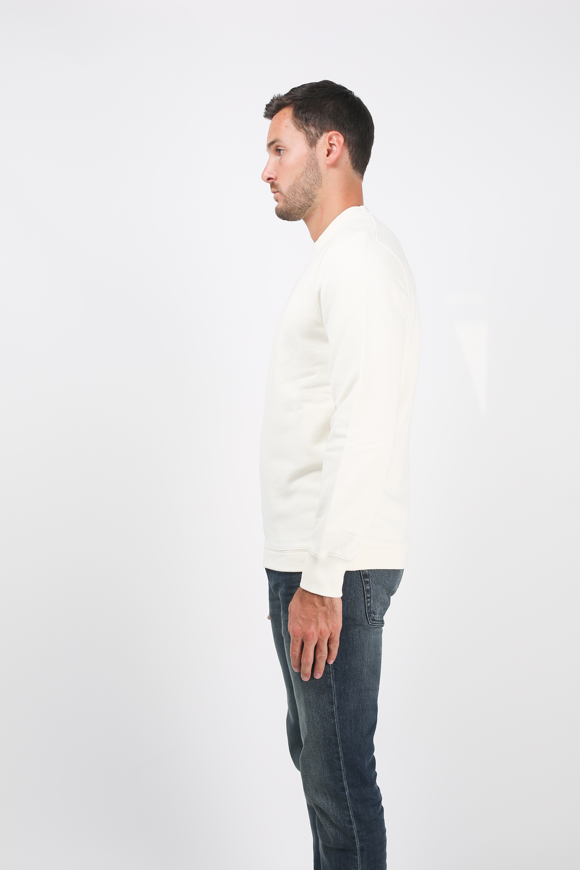 SWEAT C.P. COMPANY BLANC S075A 5086W-103