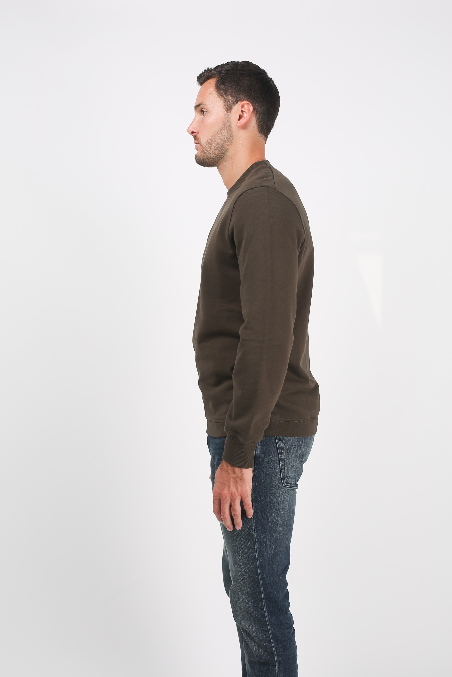 SWEAT C.P. COMPANY KAKI S075A 5086W-922