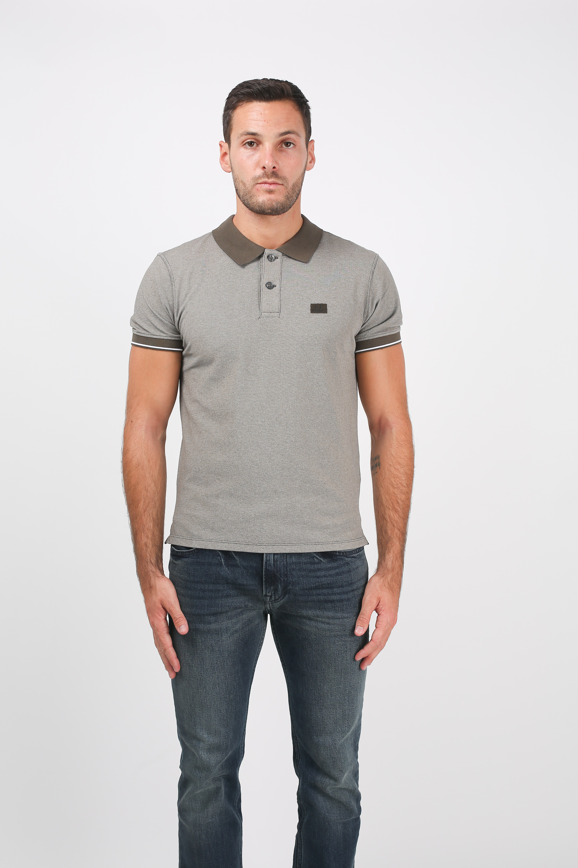 POLO C.P. COMPANY KAKI L083A 0973G-922