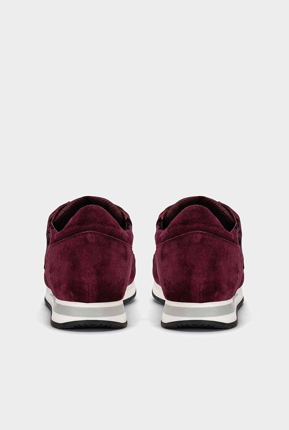 BASKETS PHILIPPE MODEL VELOURS BORDEAUX TRLU-EV10