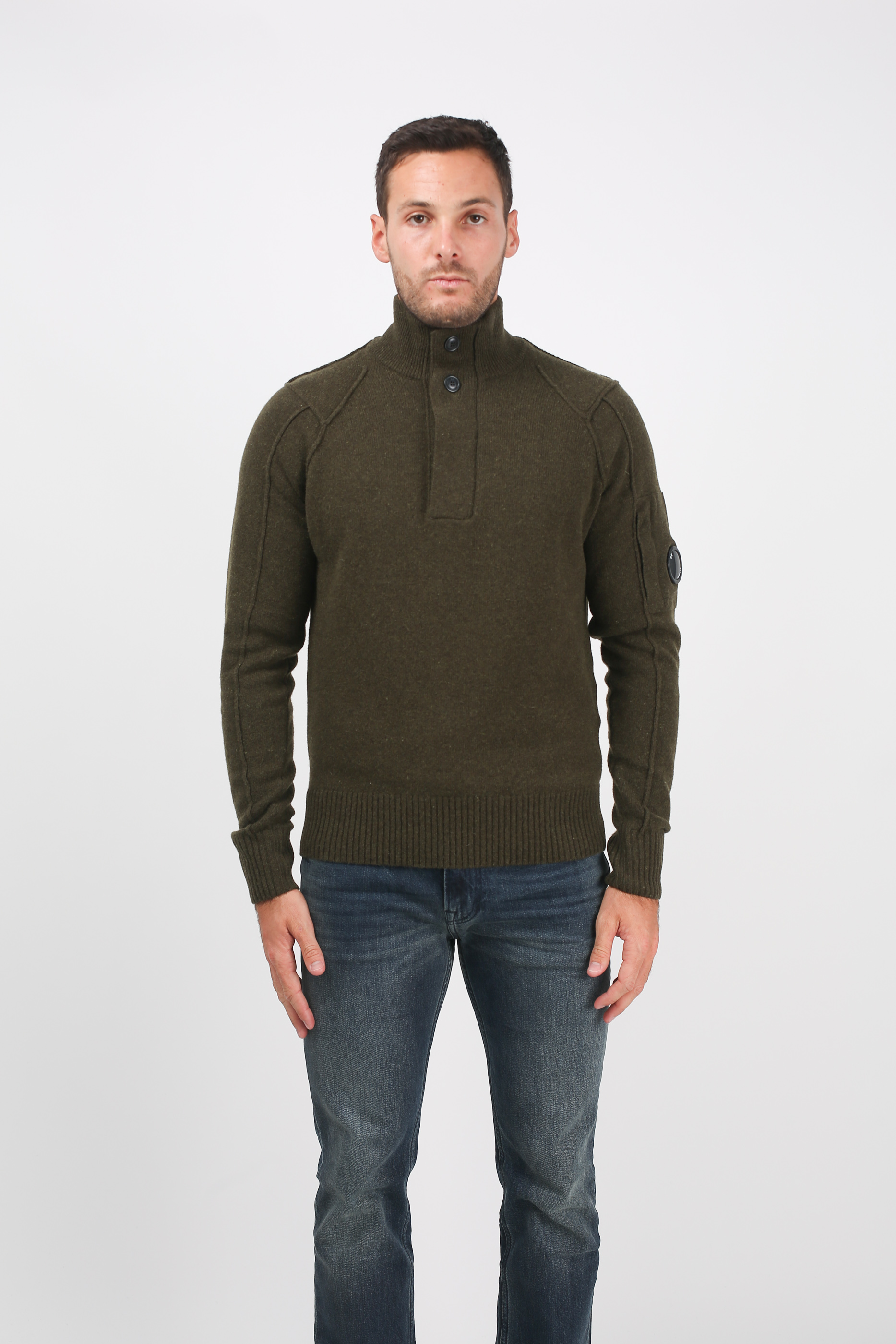 PULL C.P. COMPANY KAKI N060A5107A-659