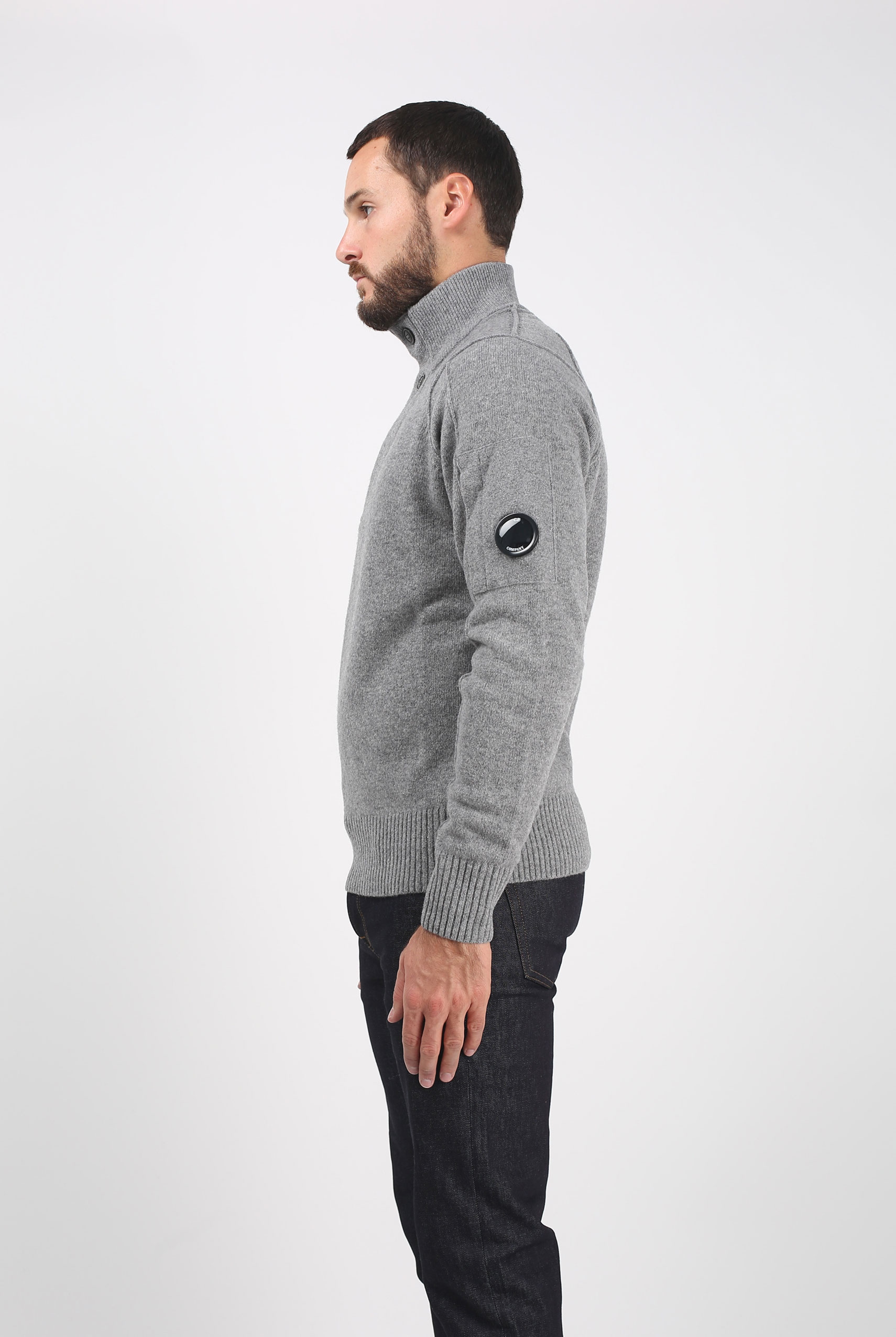 PULL C.P. COMPANY GRIS N060A5107A-925