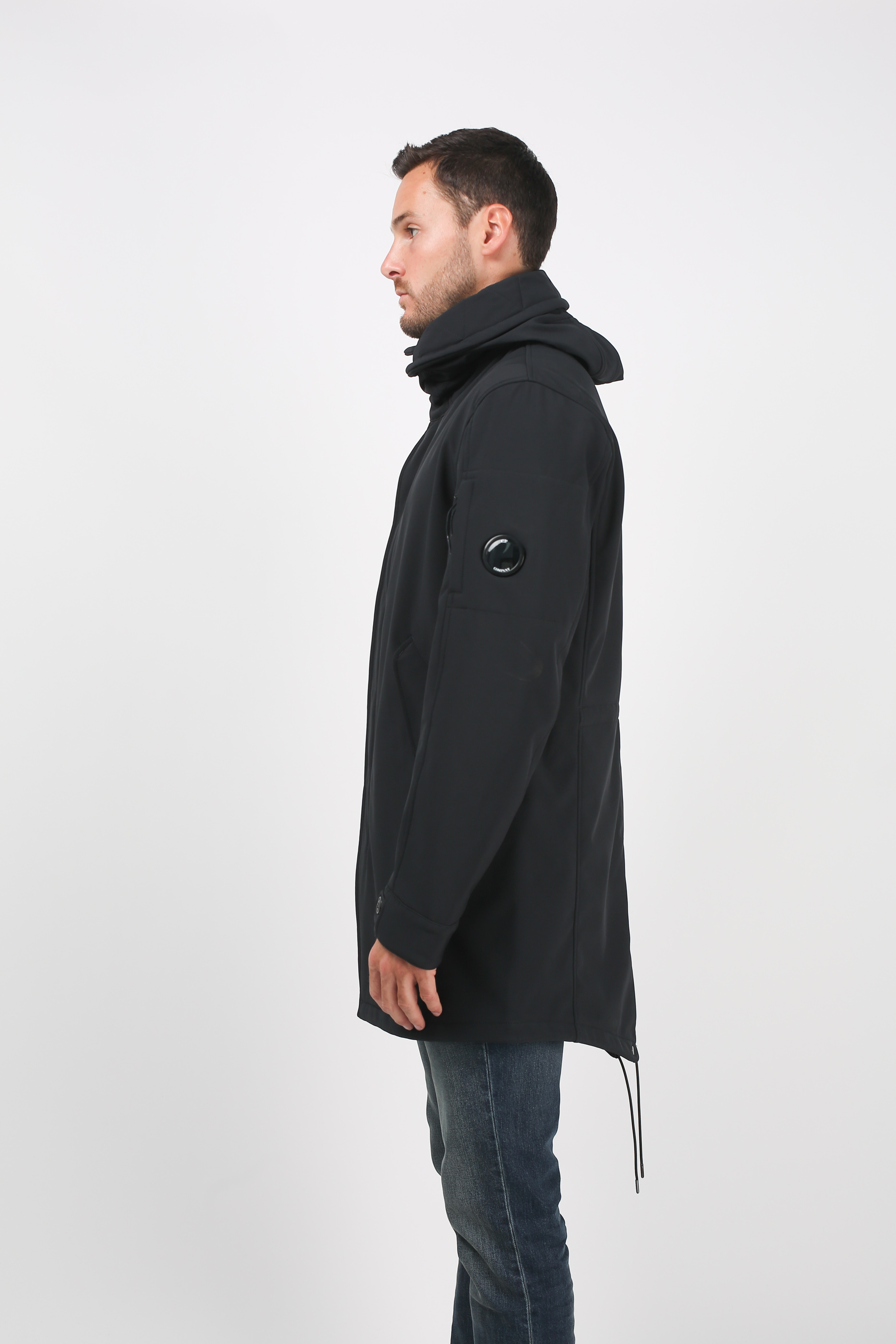 MANTEAU C.P. COMPANY NOIR W008A 5242A-392