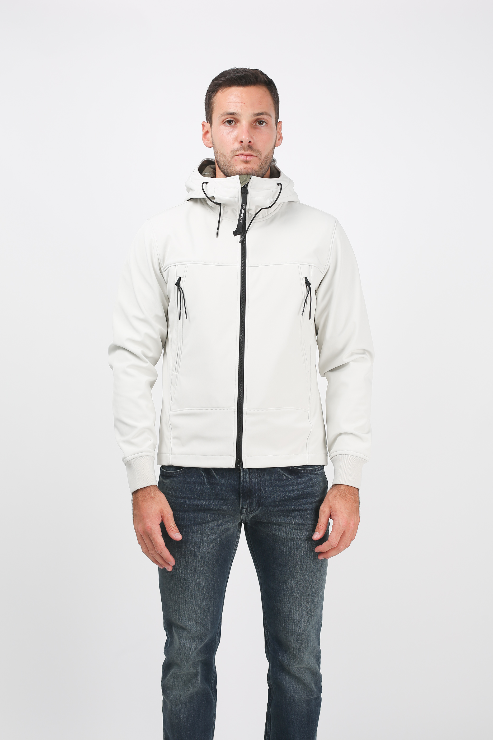 BLOUSON C.P. COMPANY BLANC W001A 5242A-103