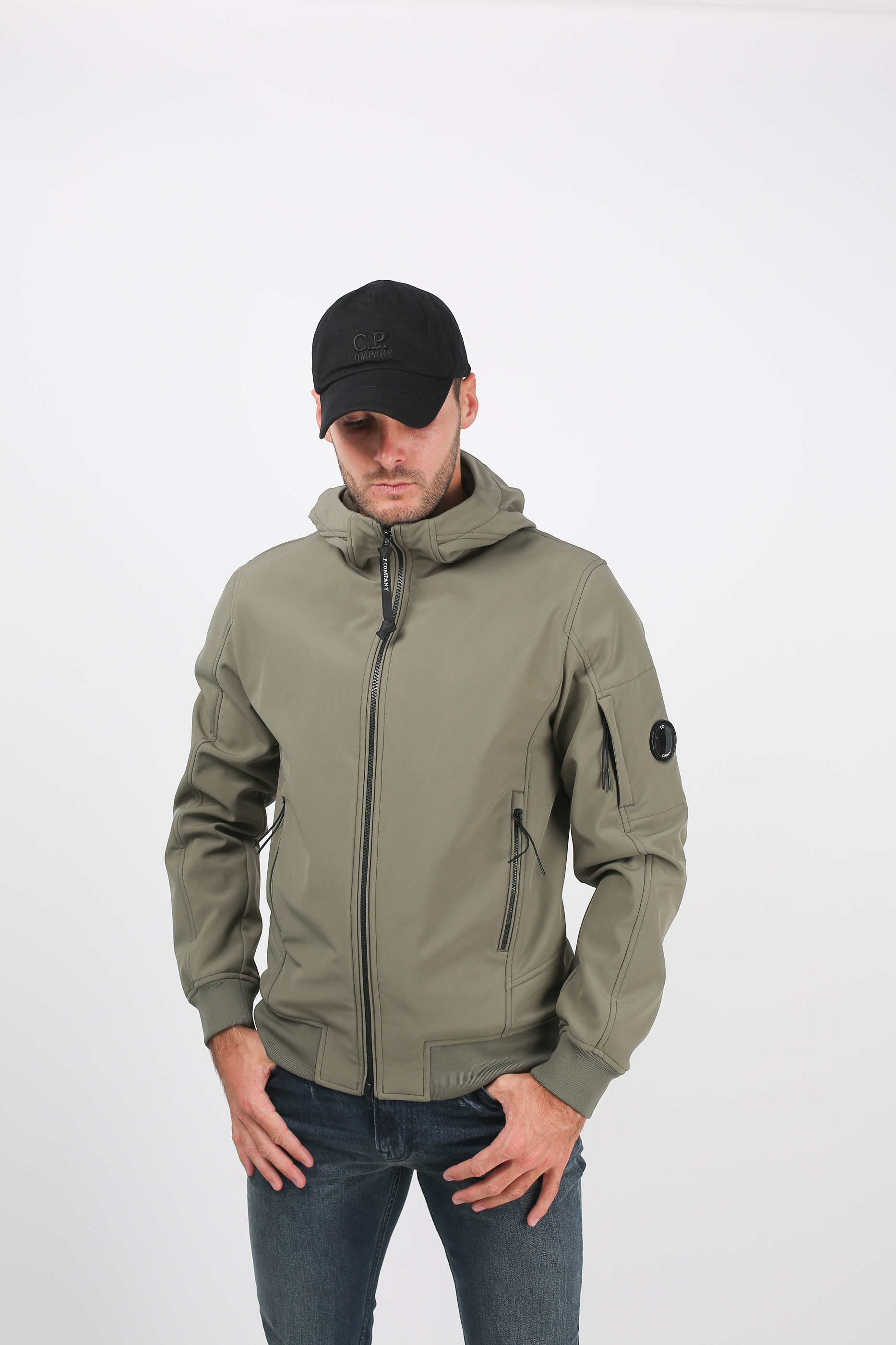 BLOUSON C.P. COMPANY VERT OLIVE W002A 5242A-654