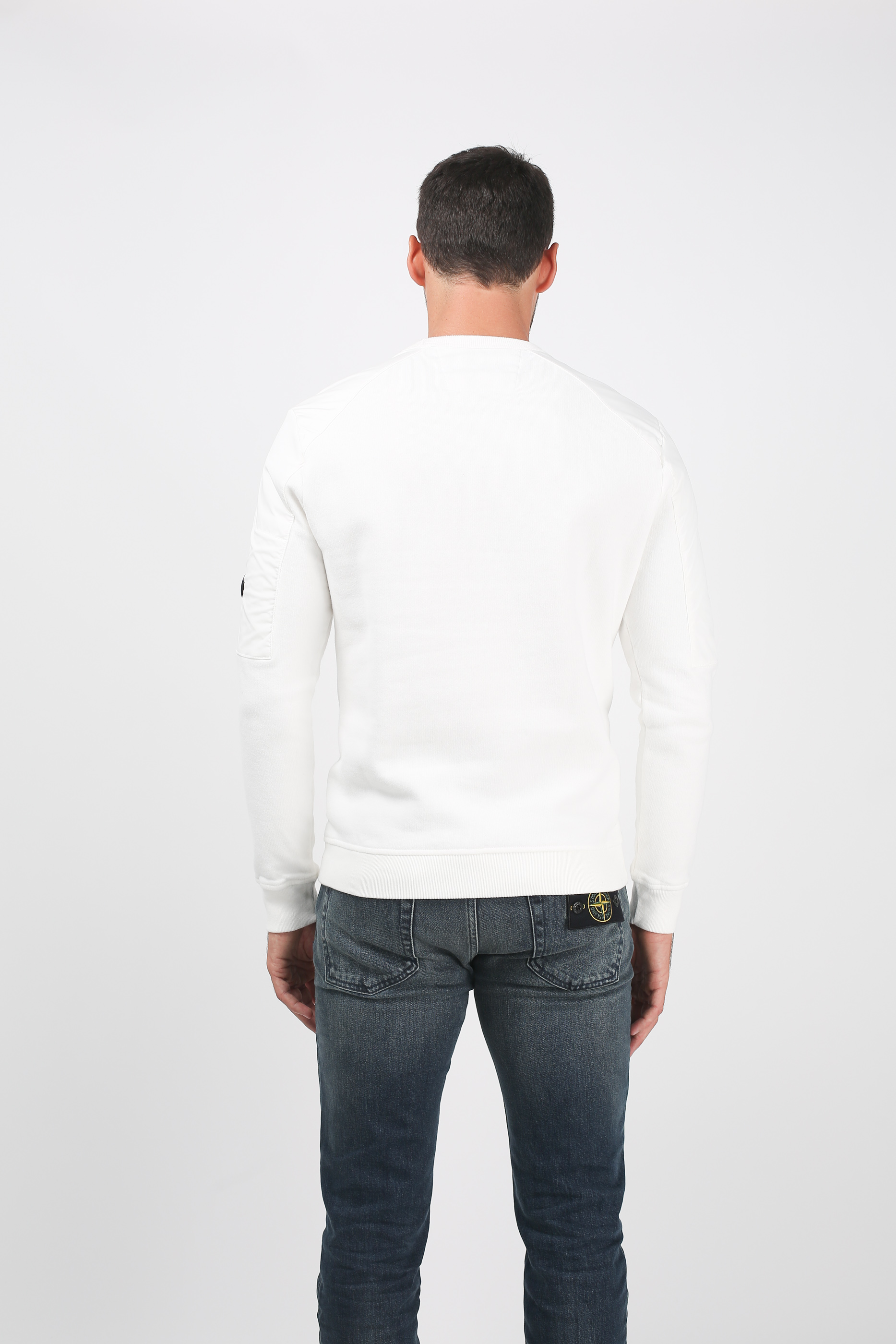 SWEAT C.P. COMPANY BLANC S164A 5283M-103