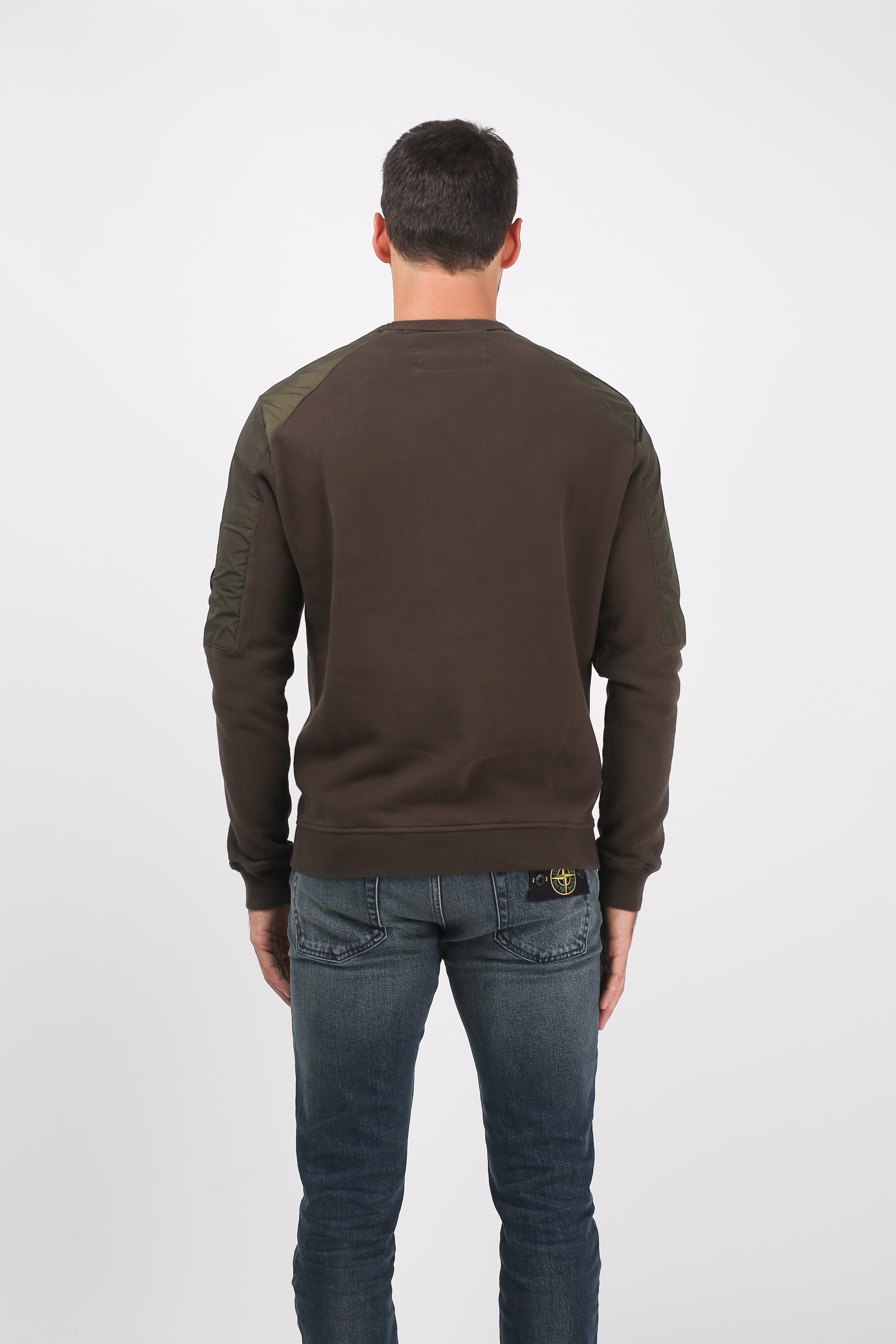 SWEAT C.P. COMPANY KAKI S164A 5283M-922