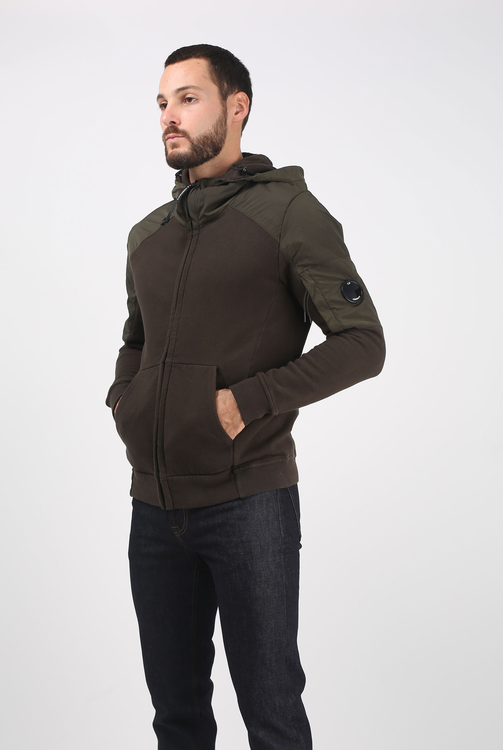 GILET C.P. COMPANY KAKI S165A 5283M-922