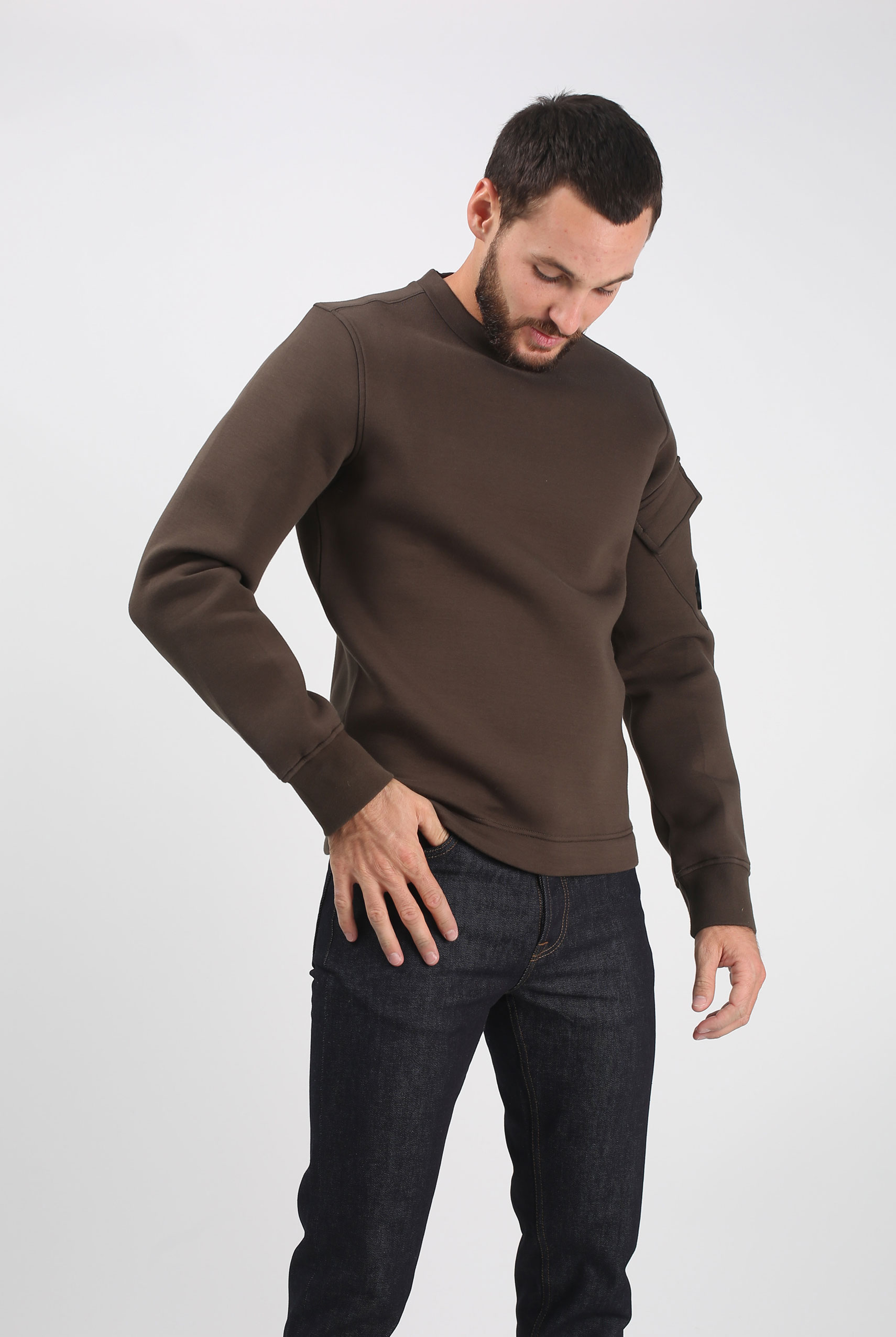 SWEAT C.P. COMPANY KAKI S028A 5161A-922