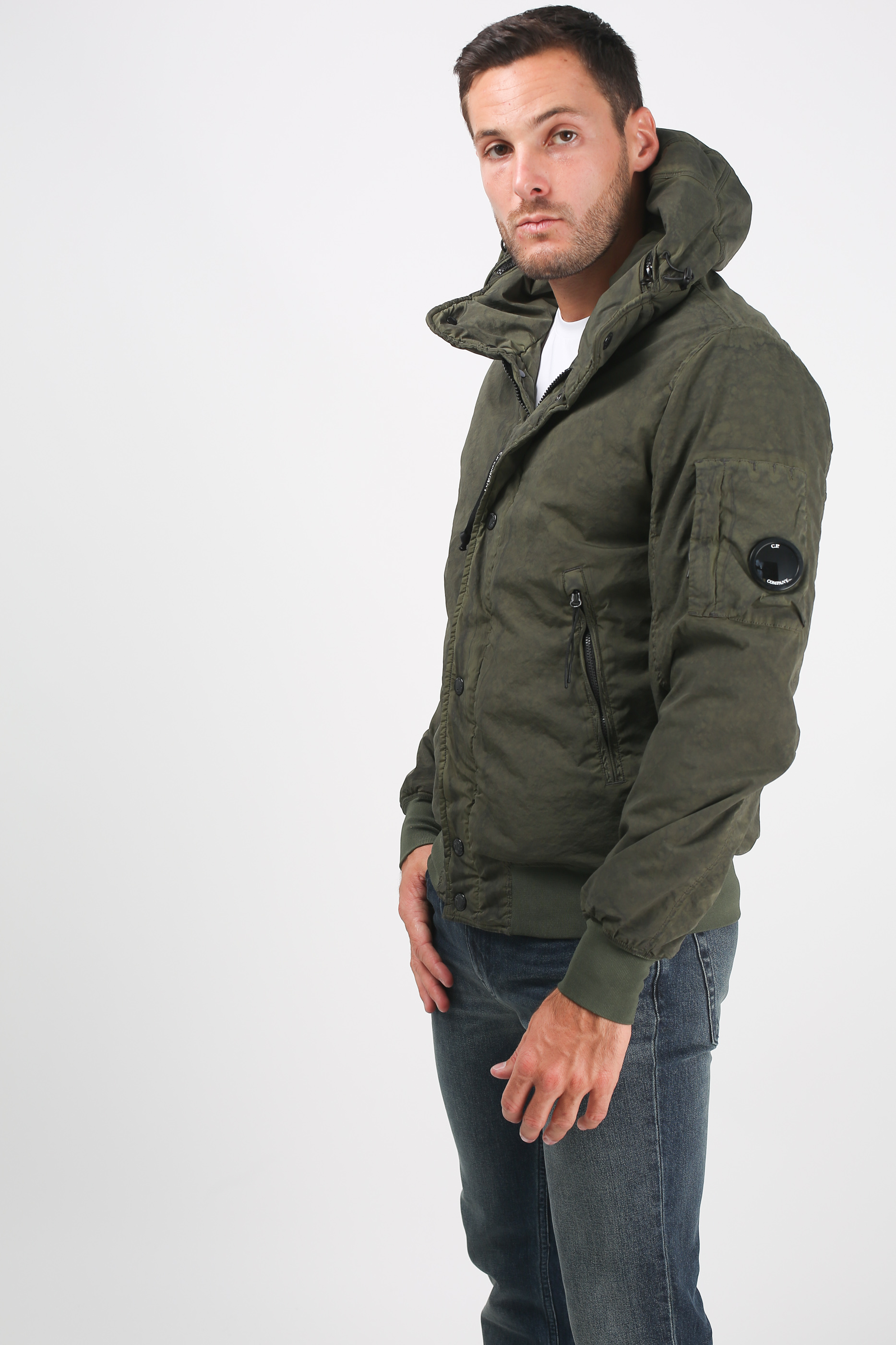 BLOUSON C.P. COMPANY KAKI W033A 1020S 922