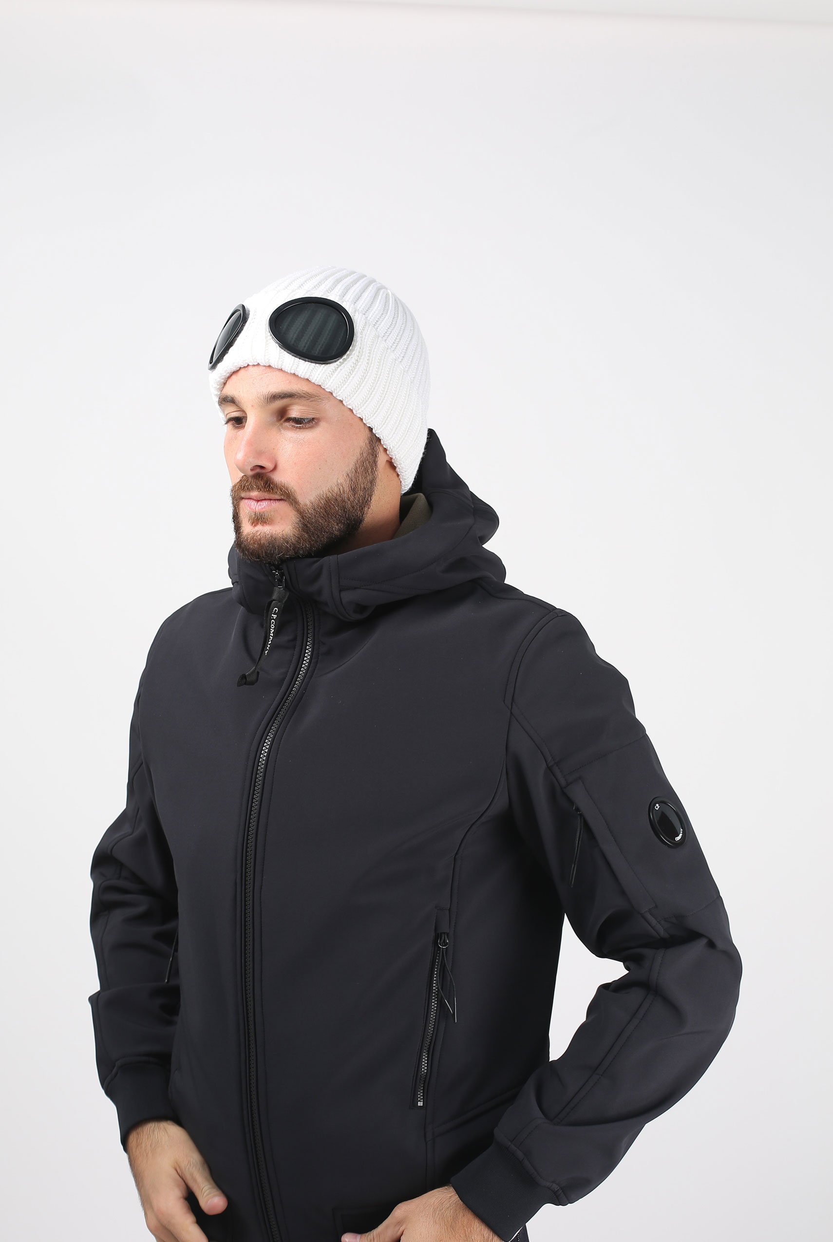 BONNET C.P. COMPANY BLANC C158A 3321A-103