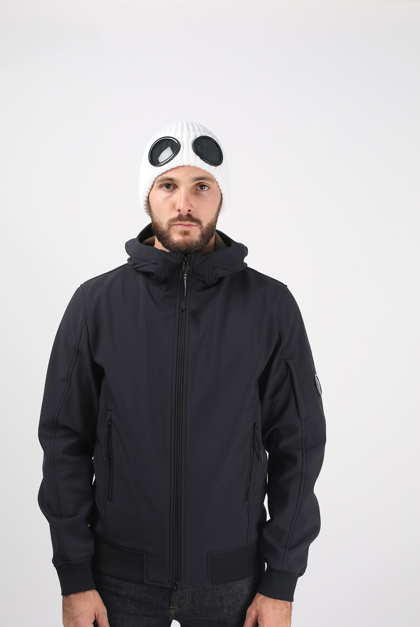 BONNET C.P. COMPANY BLANC C158A 3321A-103