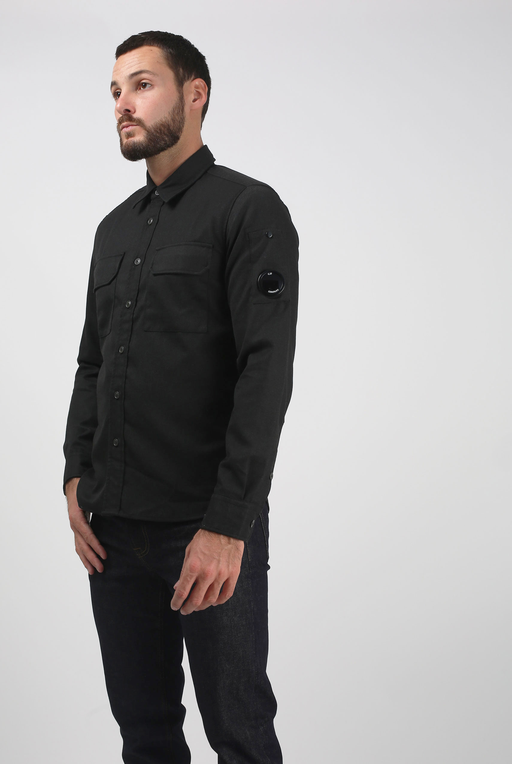 CHEMISE C.P. COMPANY NOIR H194A 4354A-392