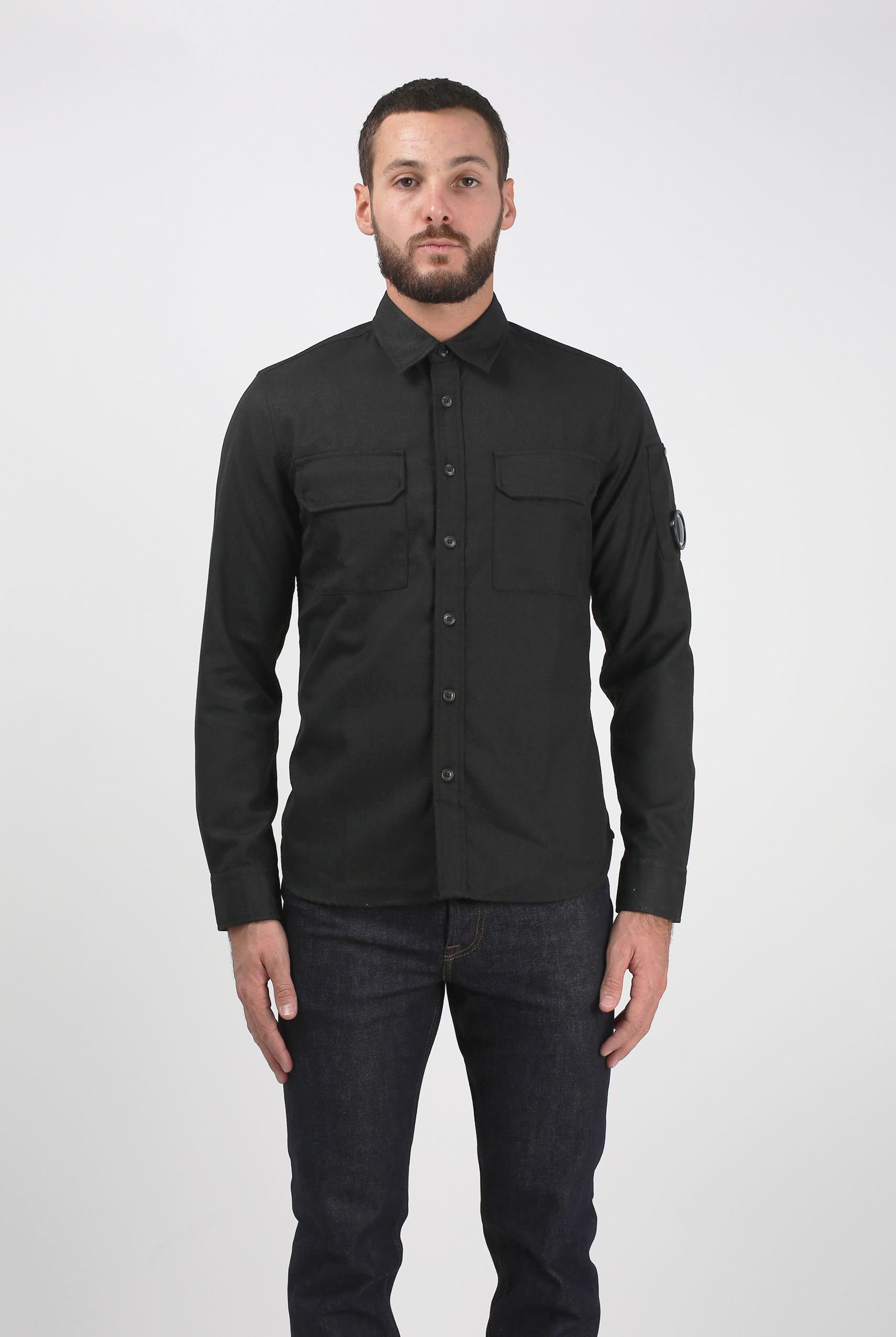 CHEMISE C.P. COMPANY NOIR H194A 4354A-392