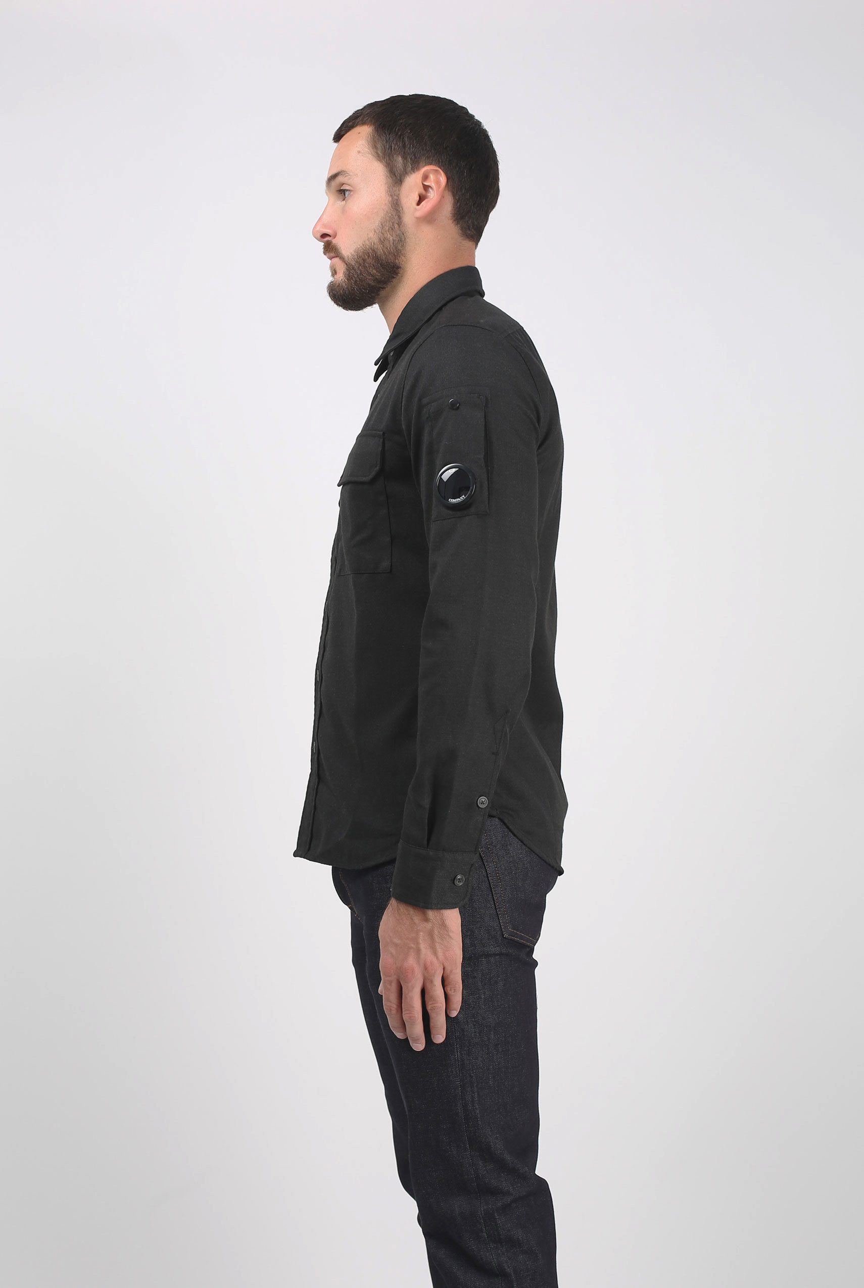 CHEMISE C.P. COMPANY NOIR H194A 4354A-392