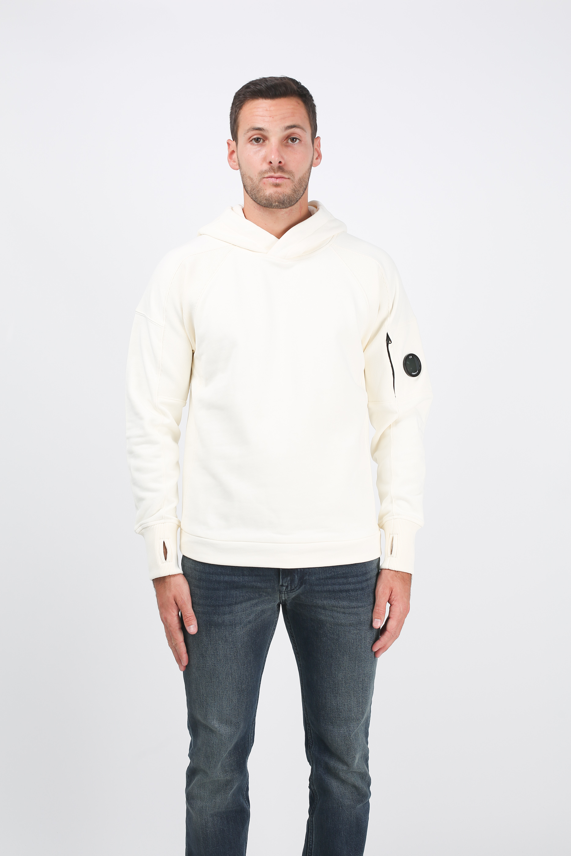 SWEAT C.P. COMPANY BLANC S047A 5086W-103