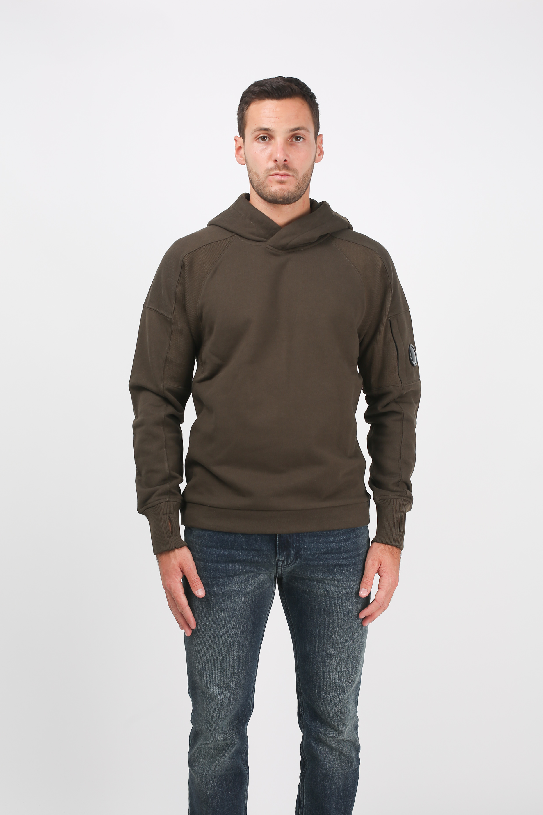 SWEAT C.P. COMPANY KAKI S047A 5086W-922