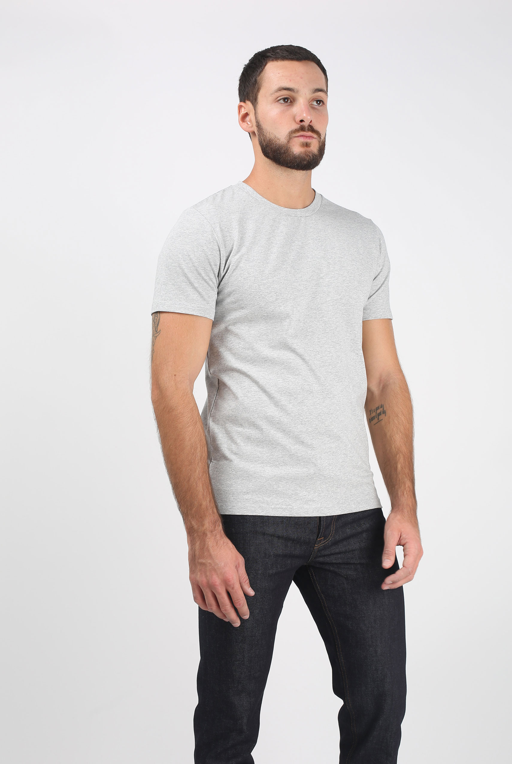 T-SHIRT FILIPPA K GRIS 10704-1451