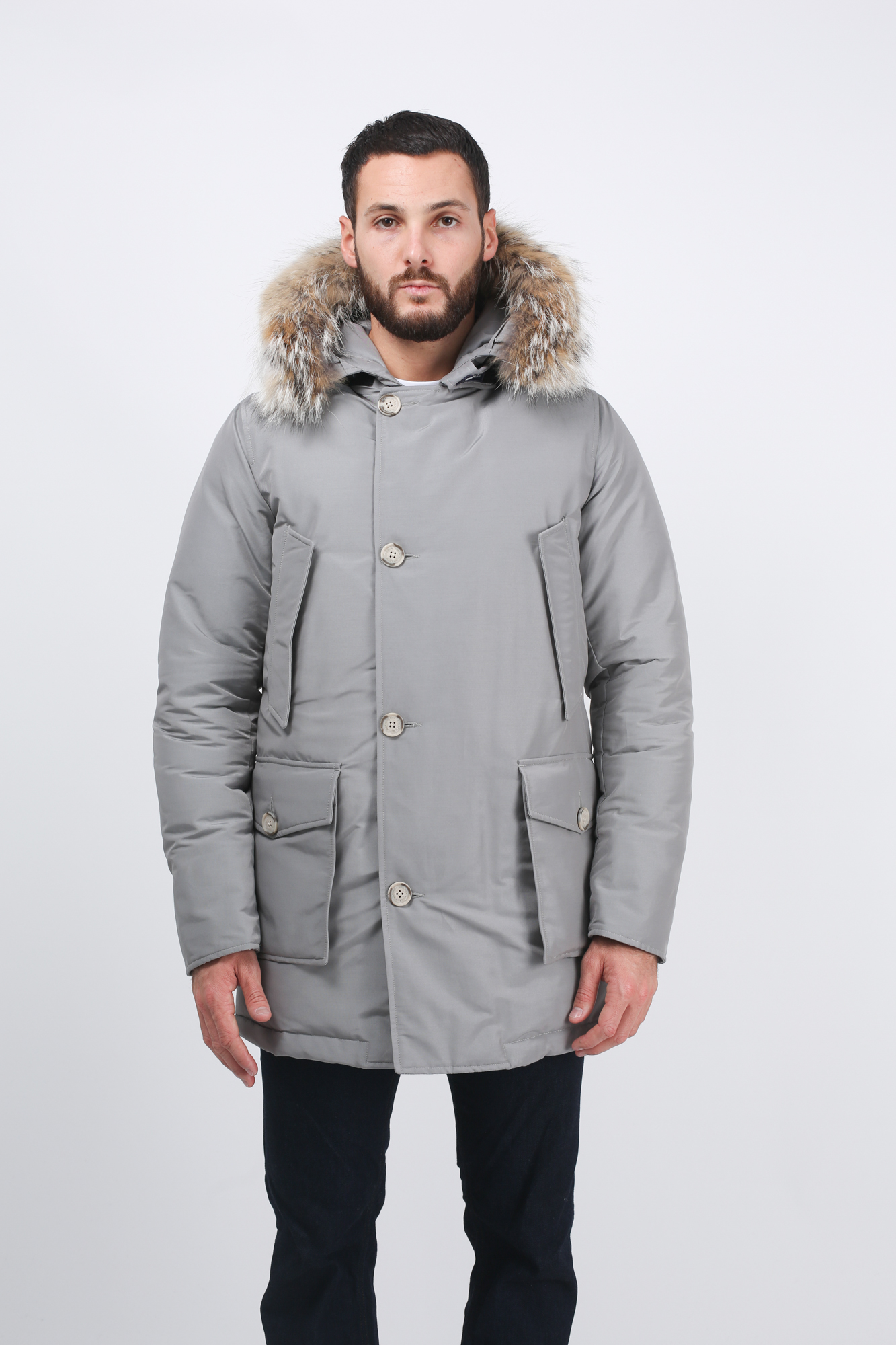 PARKA WOOLRICH GRISE WOCPS1674-SGY