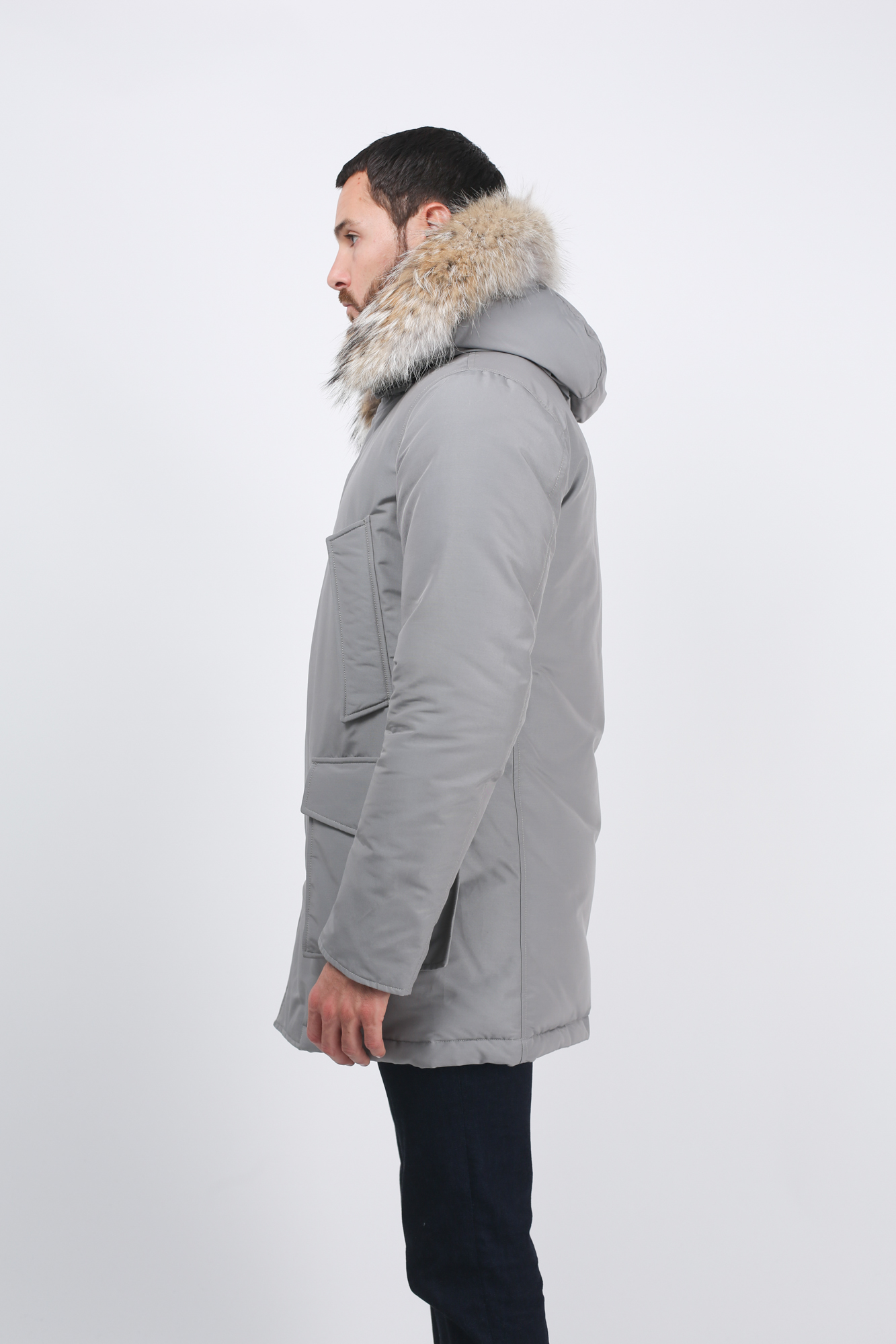 PARKA WOOLRICH GRISE WOCPS1674-SGY