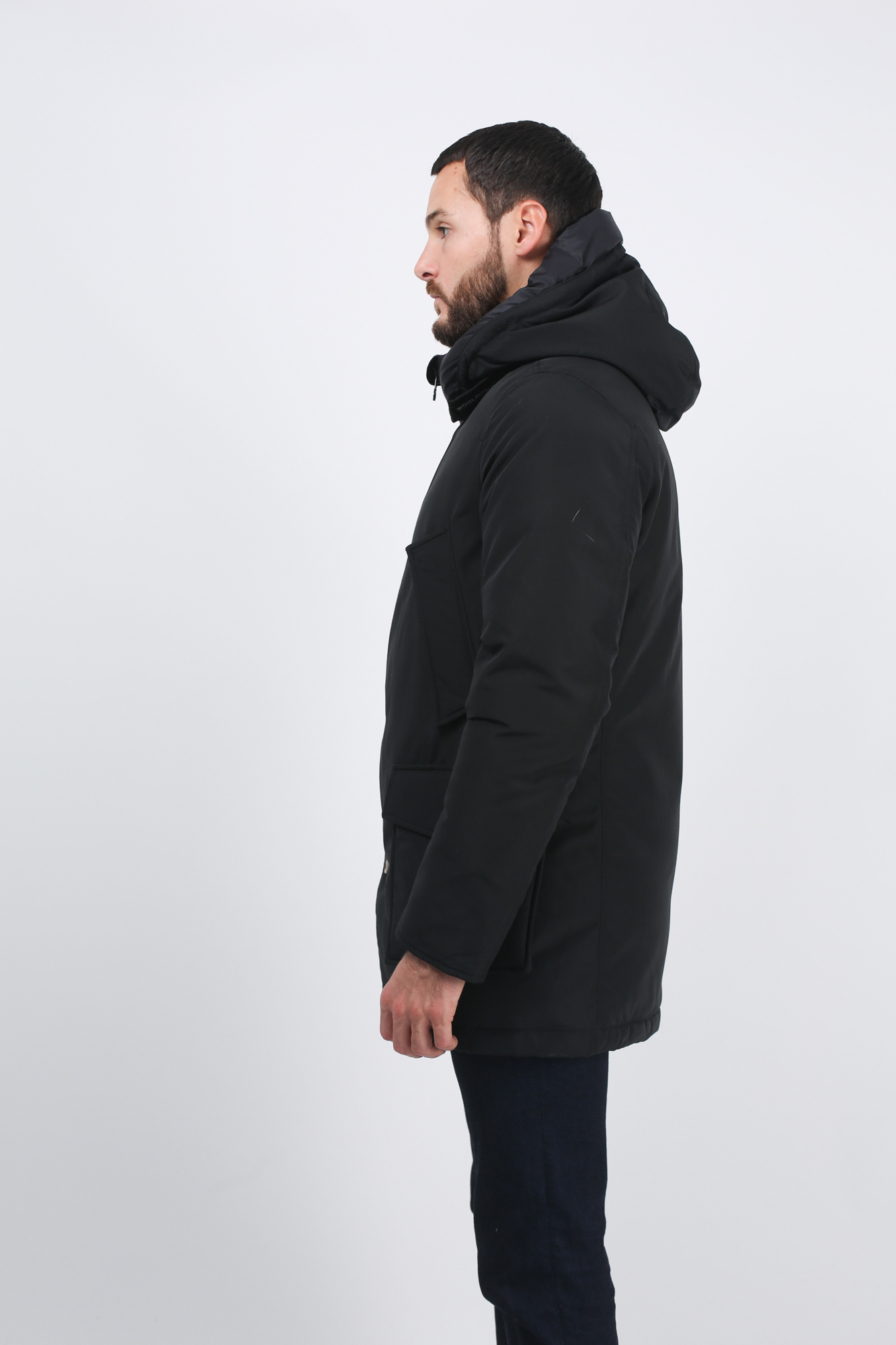 PARKA WOOLRICH NOIR WOCPS2476NF-NBL
