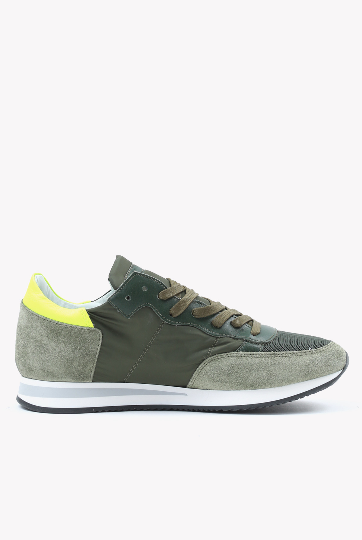 BASKETS PHILIPPE MODEL KAKI JAUNE TRLU-NX02