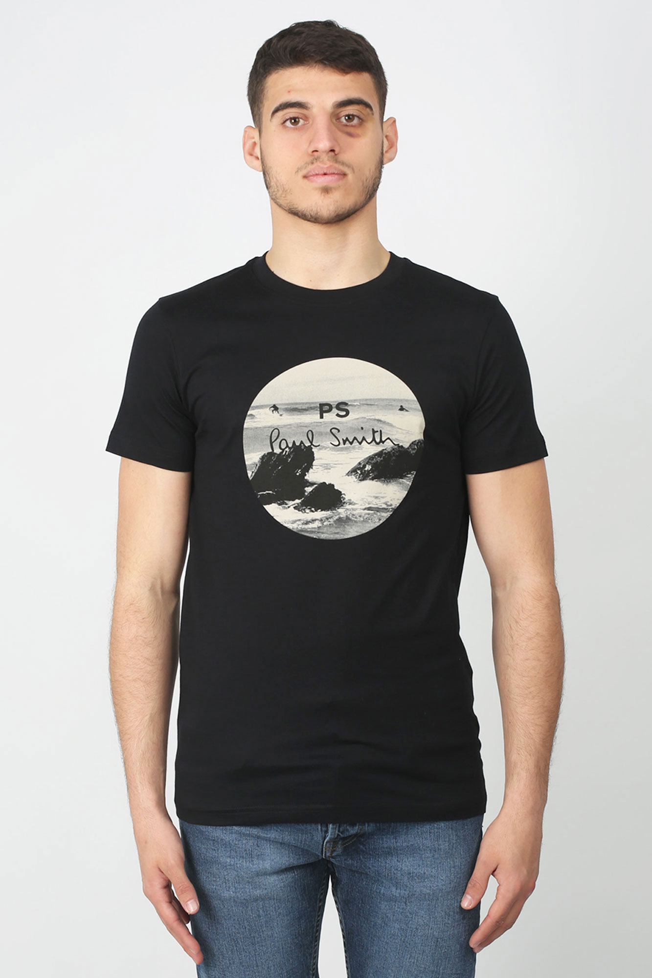 T-SHIRT PAUL SMITH NOIR 010R-AP1028-79